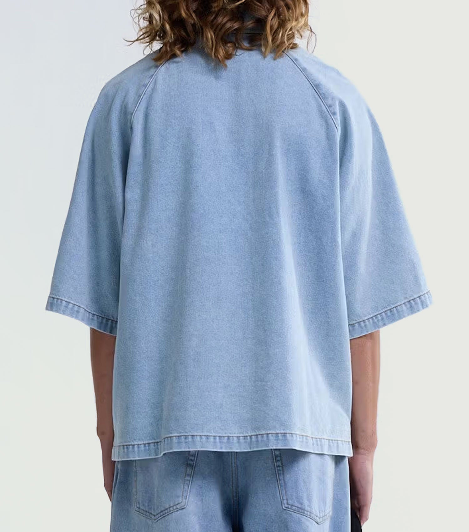 Lyocell Short Sleeves Light Blue - New Amsterdam Surf Association