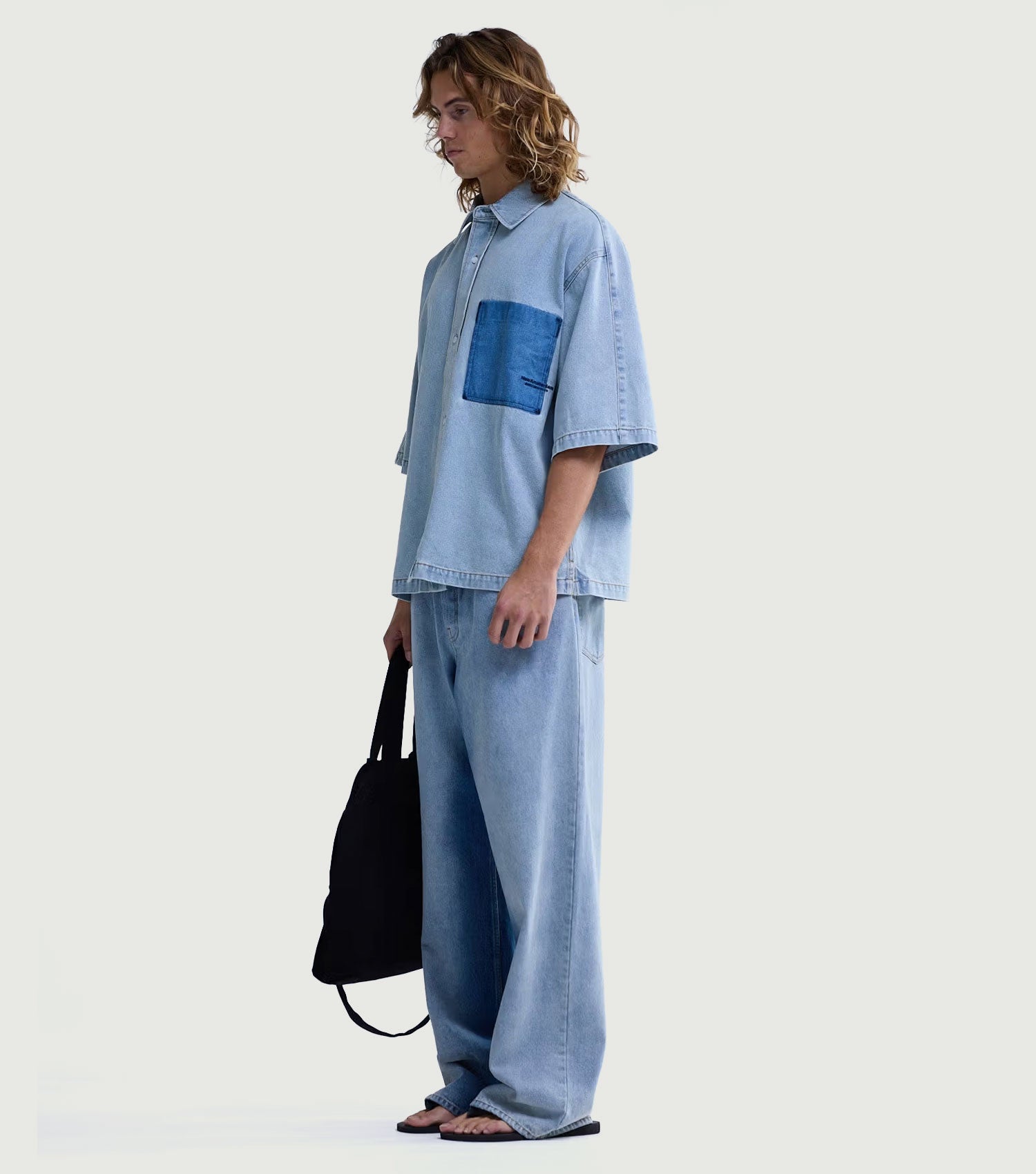 Lyocell Short Sleeves Light Blue - New Amsterdam Surf Association