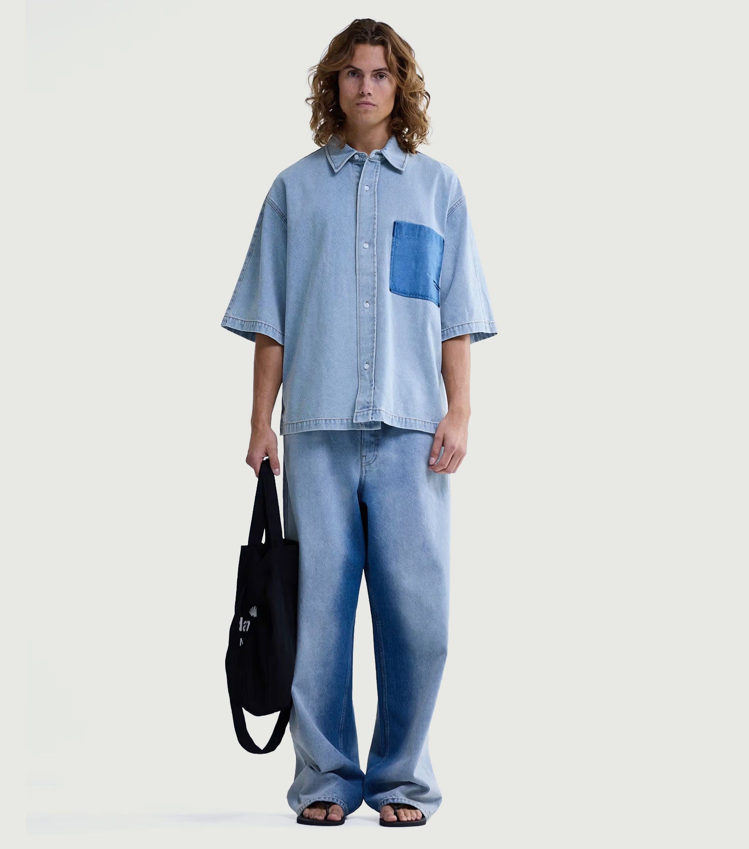 Lyocell Short Sleeves Light Blue - New Amsterdam Surf Association