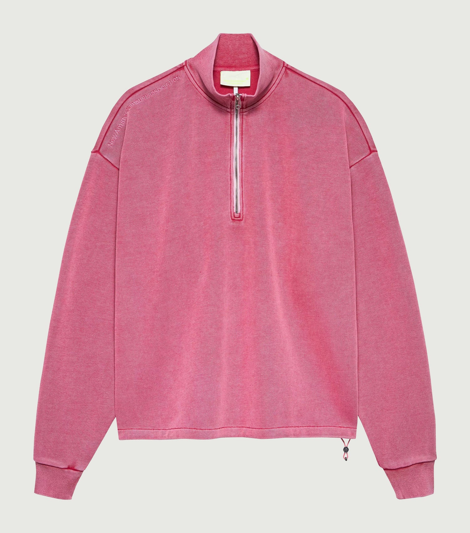 Plate Half-Zip Pink - New Amsterdam Surf Association