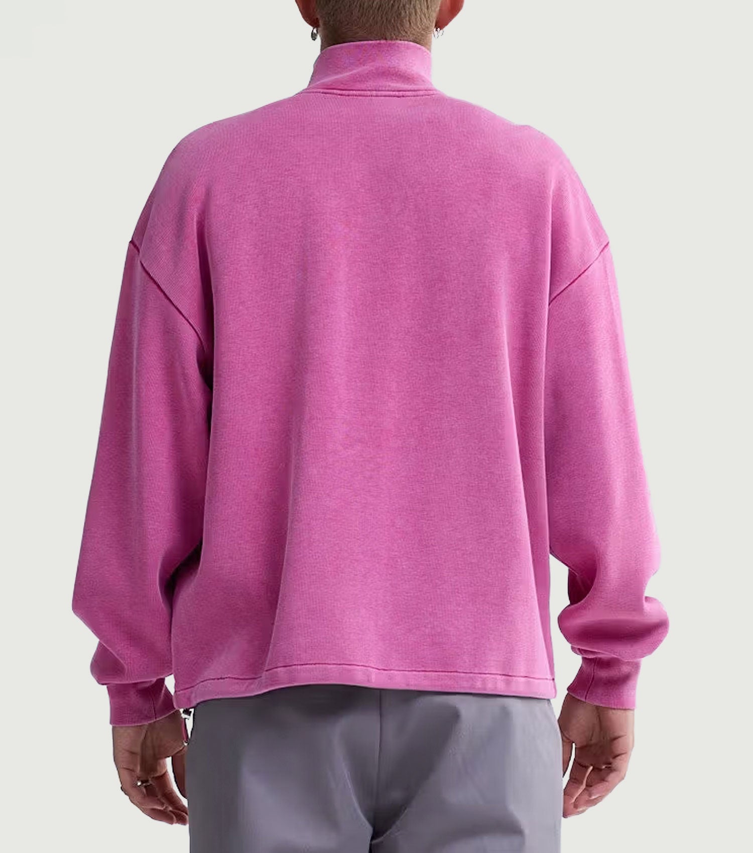Plate Half-Zip Pink - New Amsterdam Surf Association