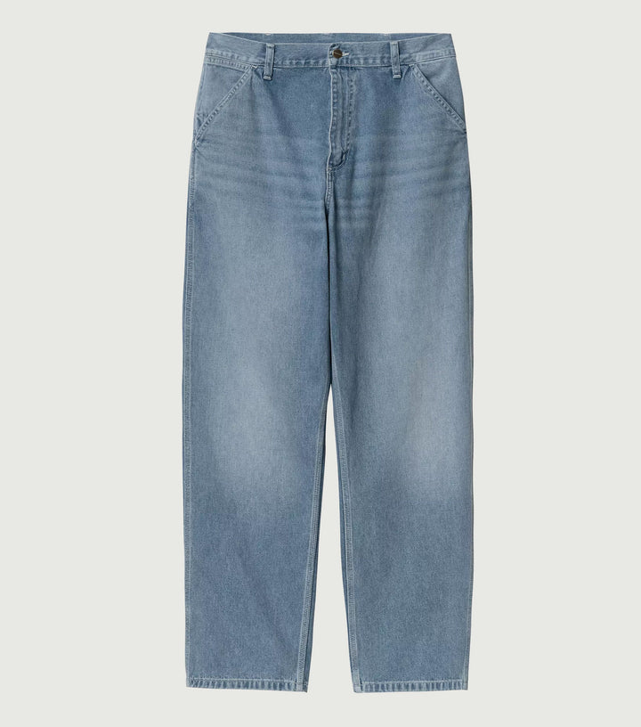 Simple Pant Blue, Light true washed