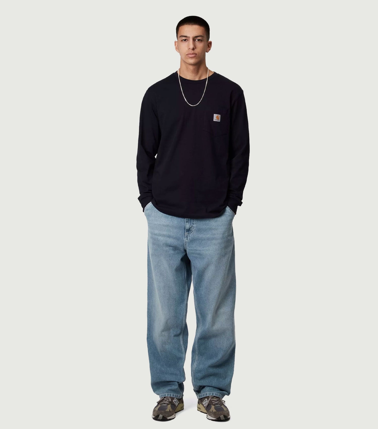 Simple Pant Blue, Light true washed - Carhartt WIP