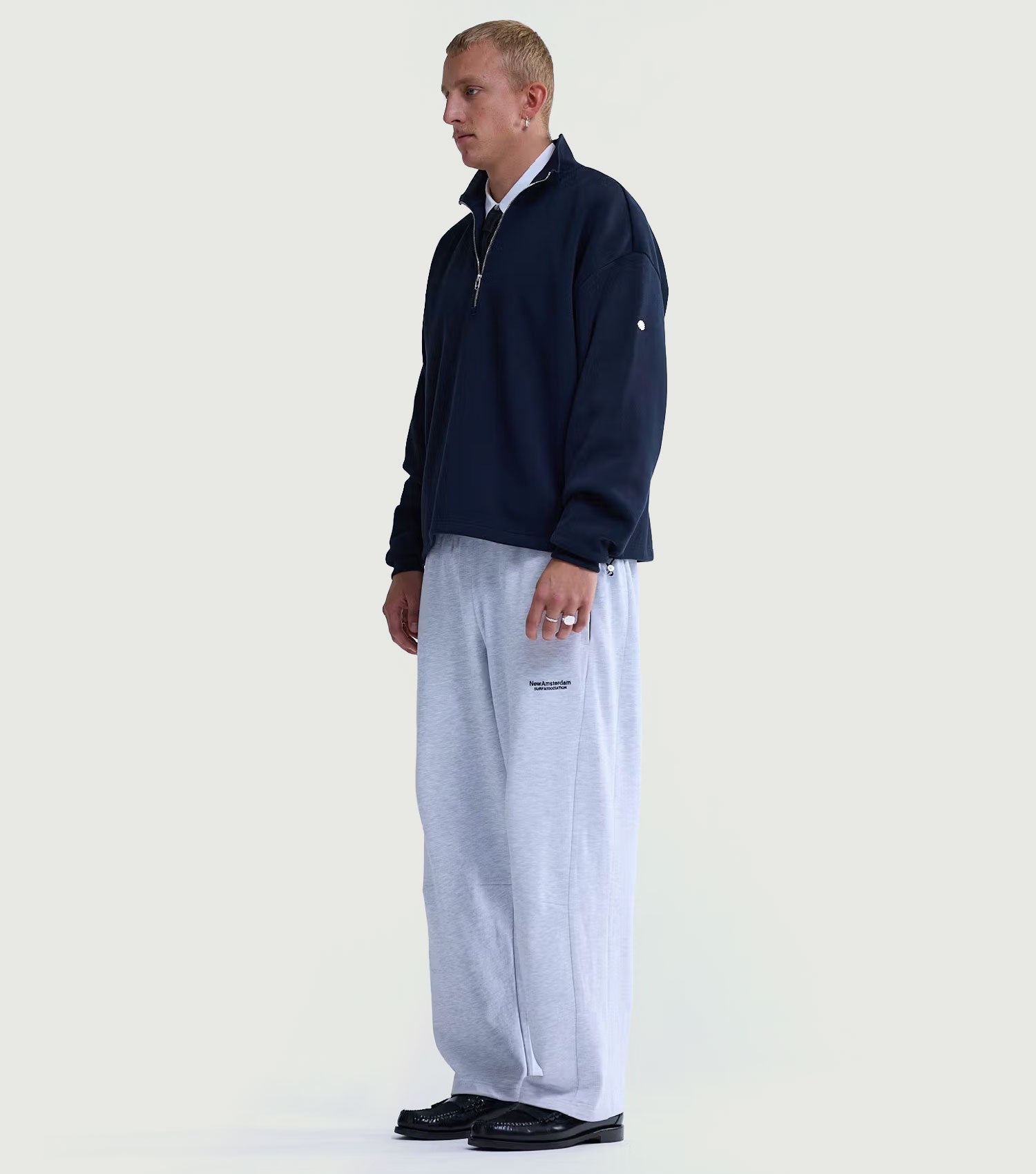 Plate Half-Zip Night - New Amsterdam Surf Association