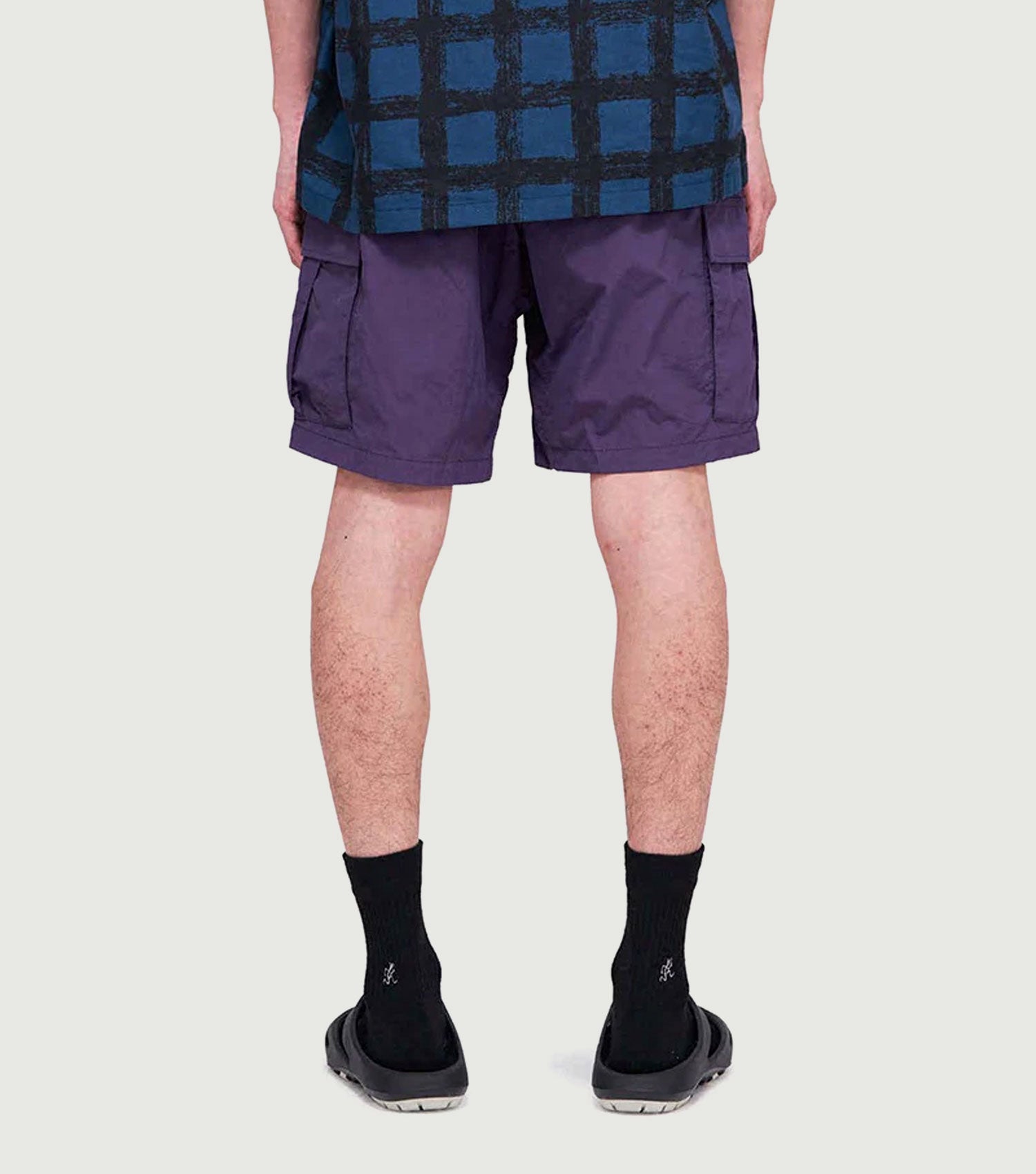 Nylon Explorer Cargo Short Grape - Gramicci
