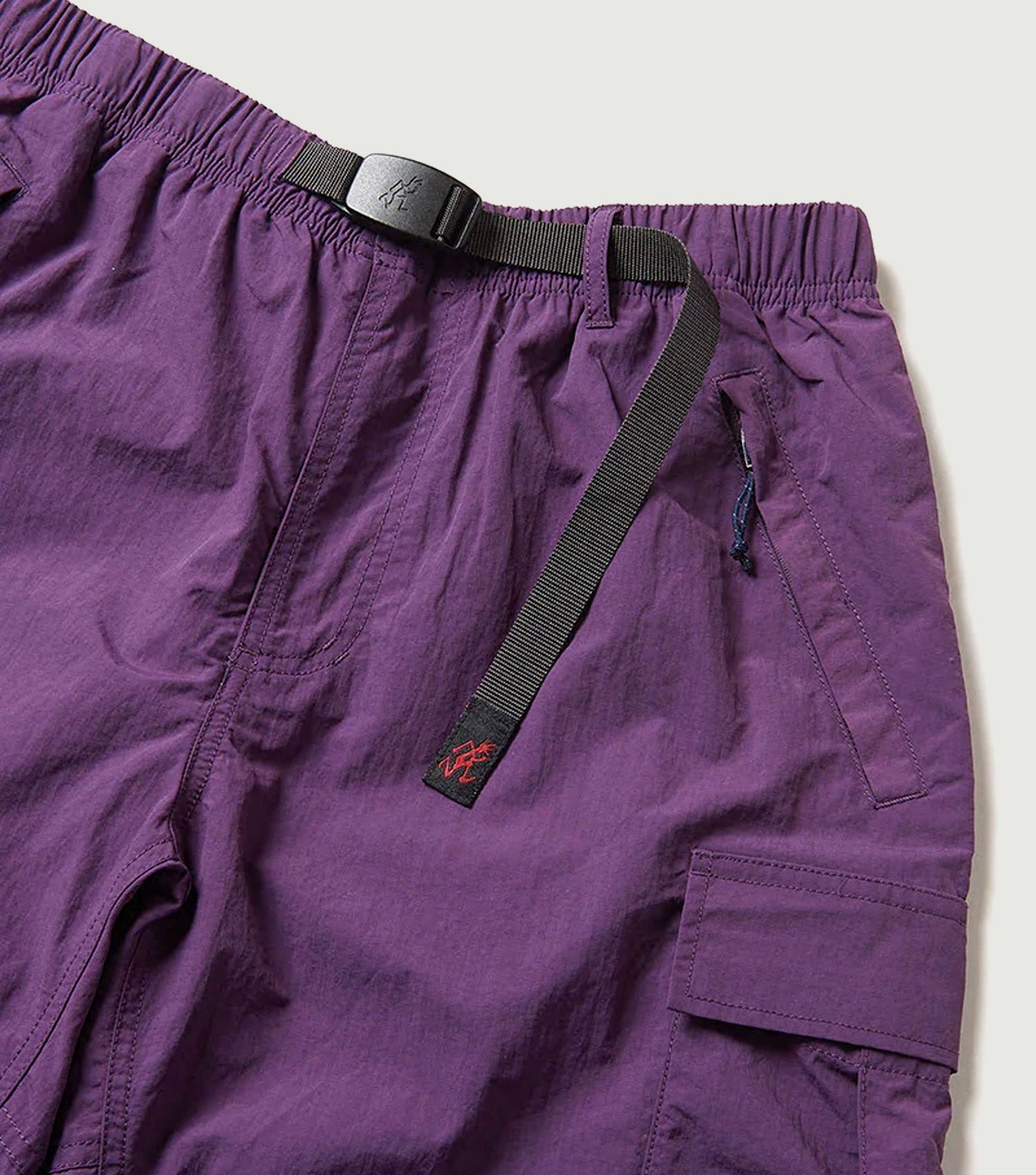 Nylon Explorer Cargo Short Grape - Gramicci