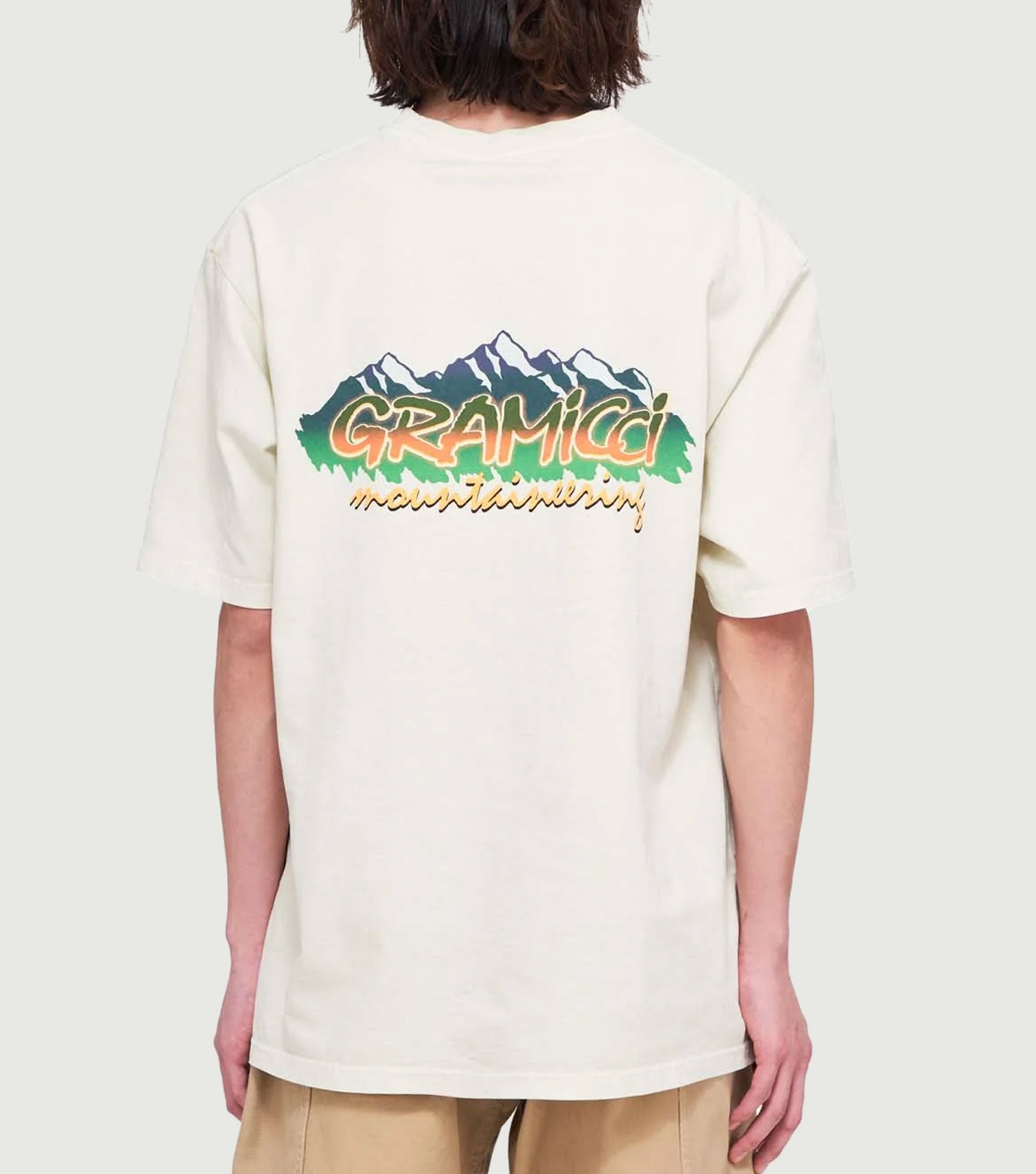 Mountaineering Tee Natural Pigment - Gramicci