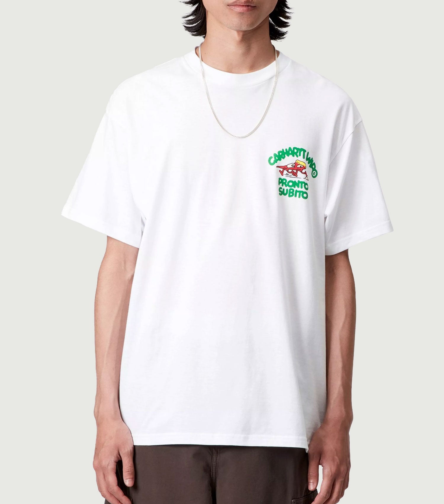 S/S Pronto T-Shirt White - Carhartt WIP