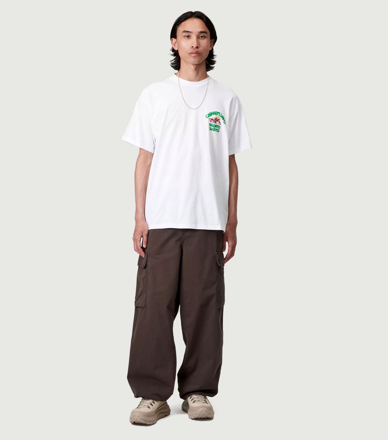 S/S Pronto T-Shirt White - Carhartt WIP