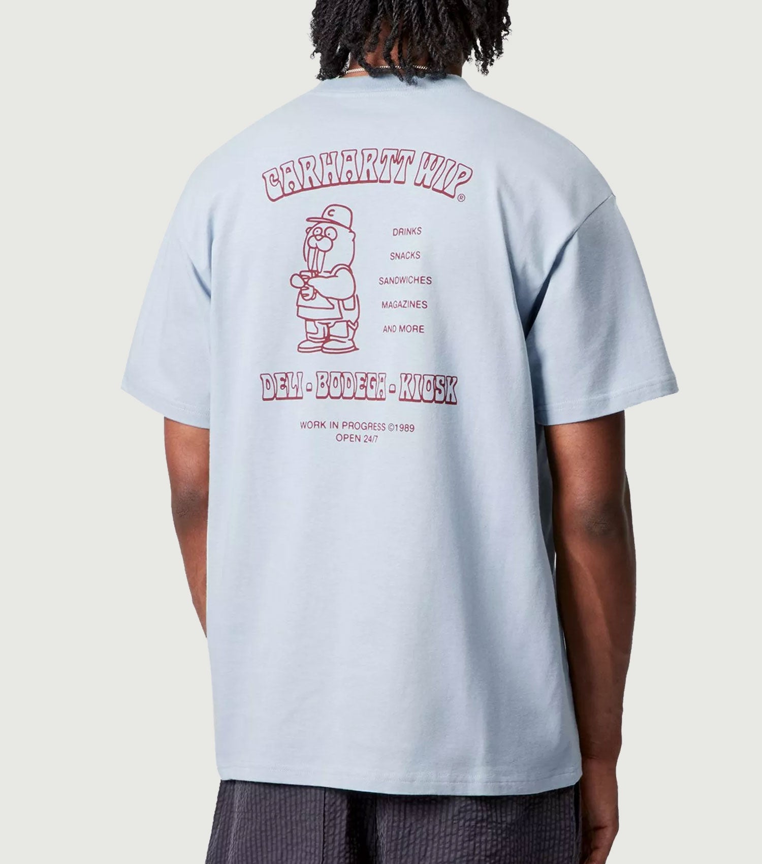S/S Sandwich T-Shirt Blue Fog - Carhartt WIP