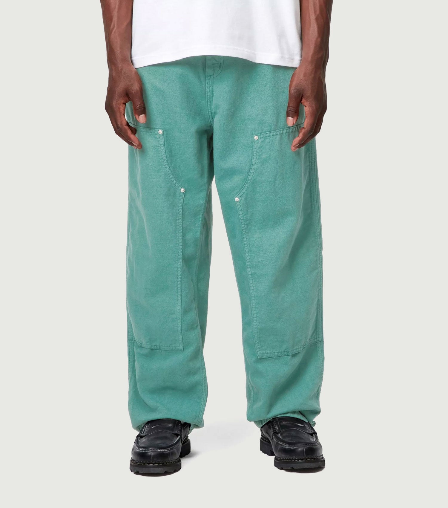 Walter Double Knee Pant Saguaro - Carhartt WIP