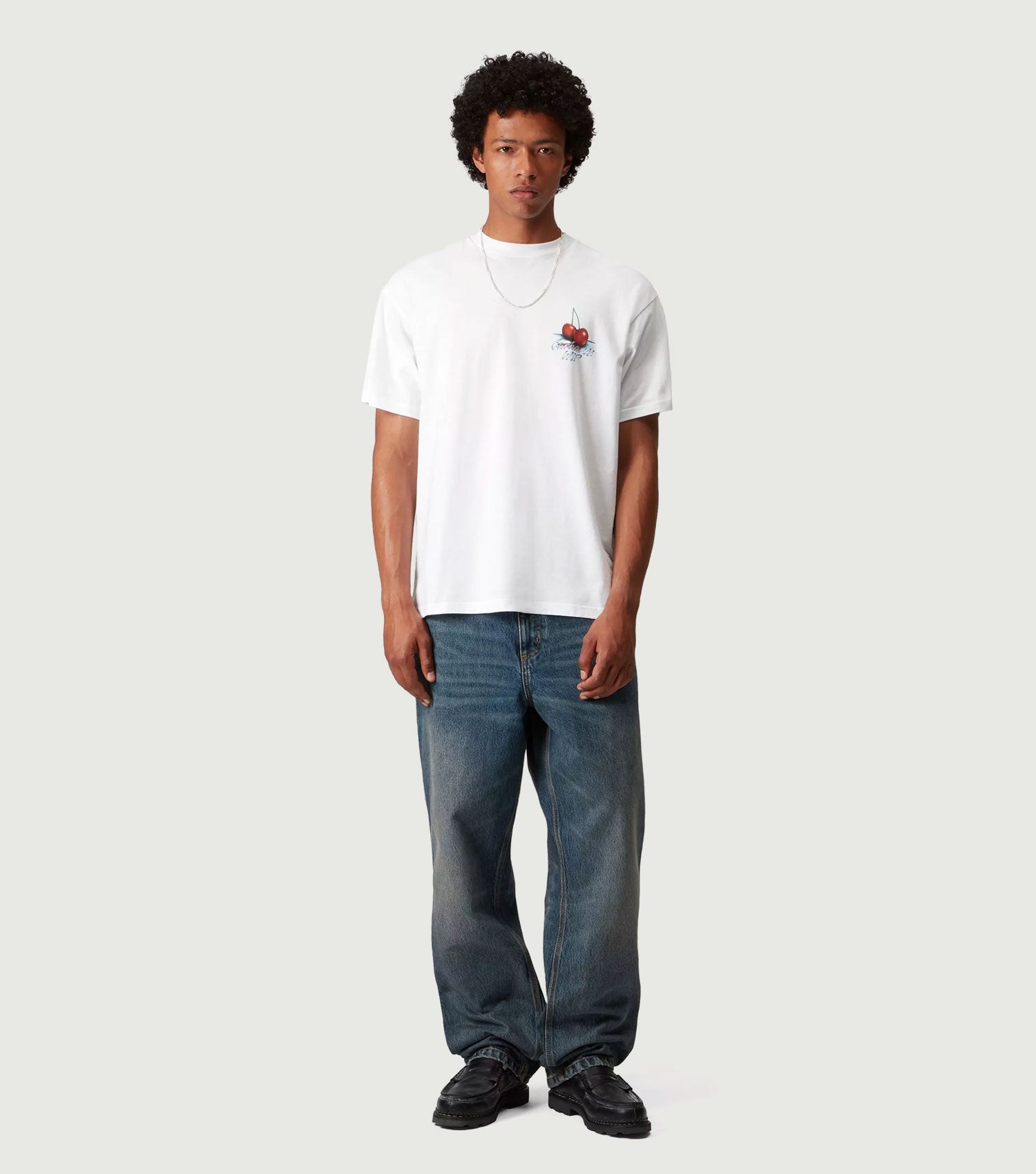S/S Jake Garcia T-Shirt White - Carhartt WIP