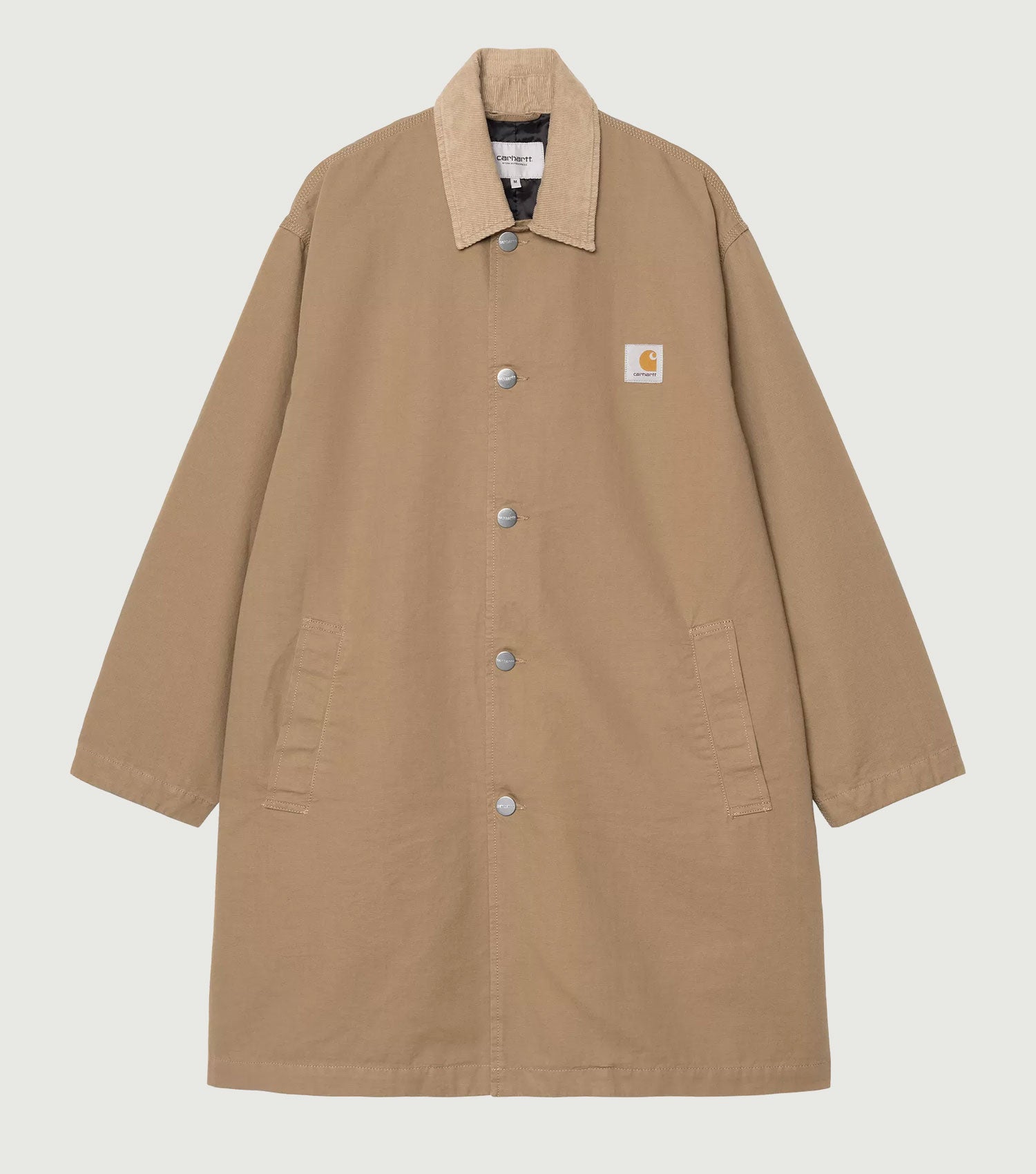 Webster Coat Leather / Leather, Rinsed - Carhartt WIP