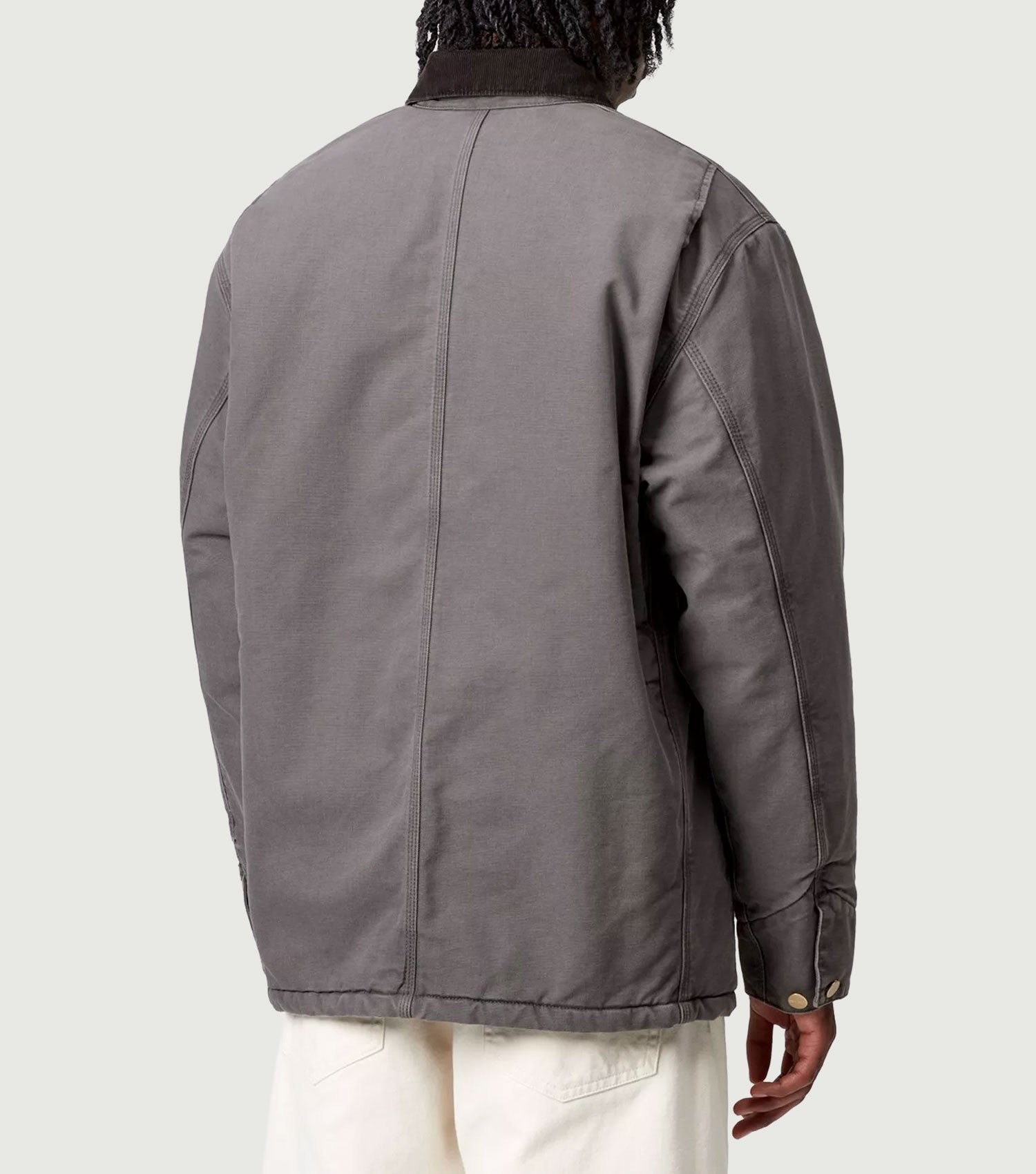 OG Chore Coat Graphite / Black, Stone canvas - Carhartt WIP