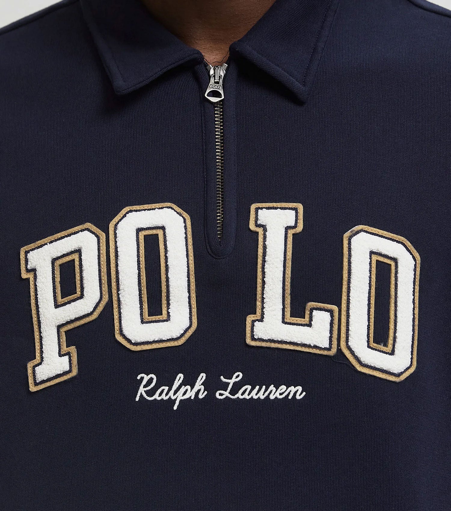 Quarter-Zip Sweatshirt Night - Ralph Lauren