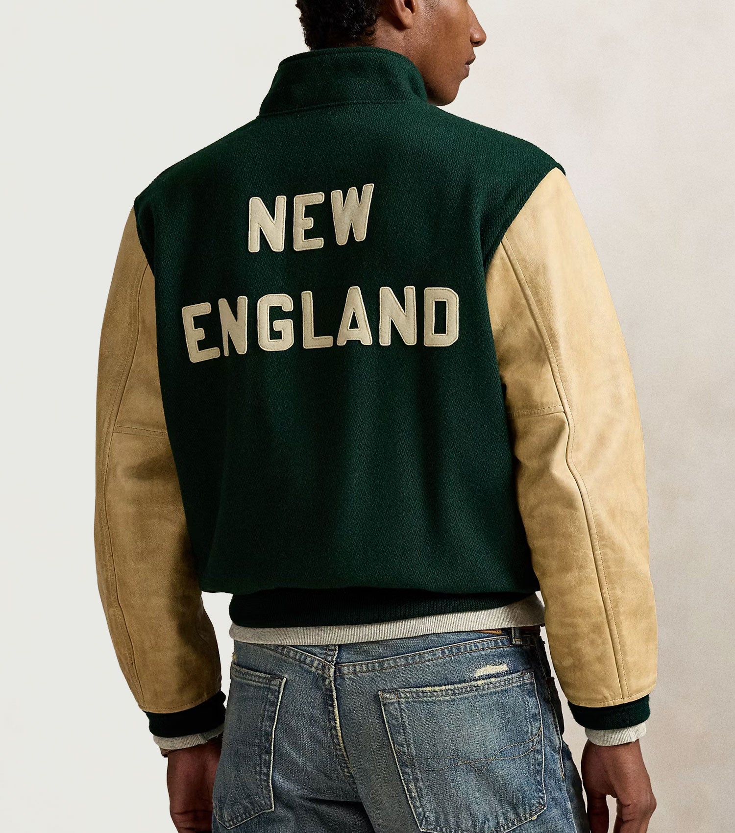 Varsity-Inspired Jacket Churchill Green - Ralph Lauren