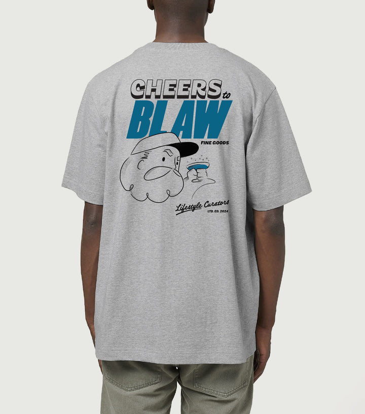 Xmas Cheers Limited Edition T-shirt Grey