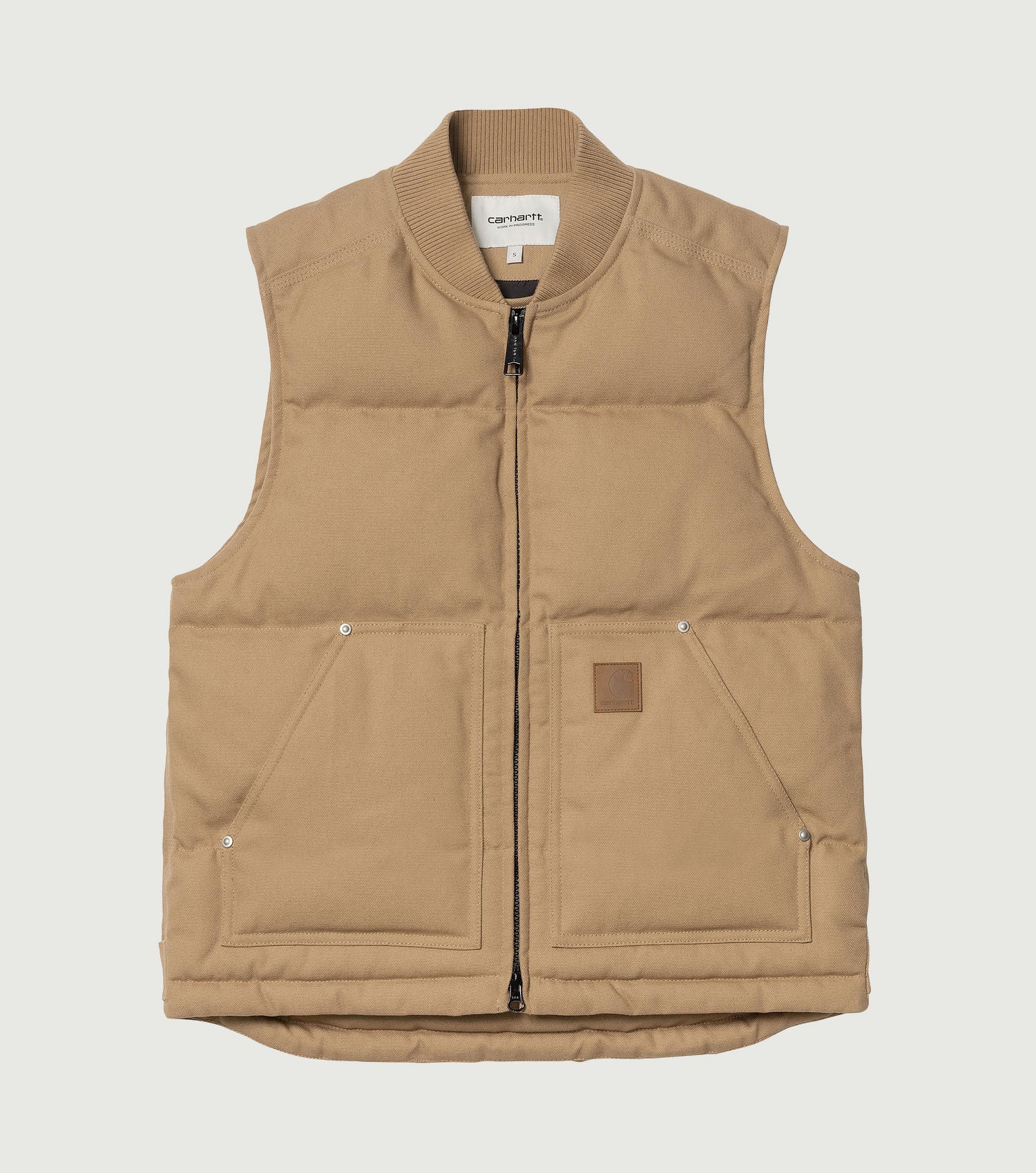 Rayley Vest 100% Peanut - Carhartt WIP