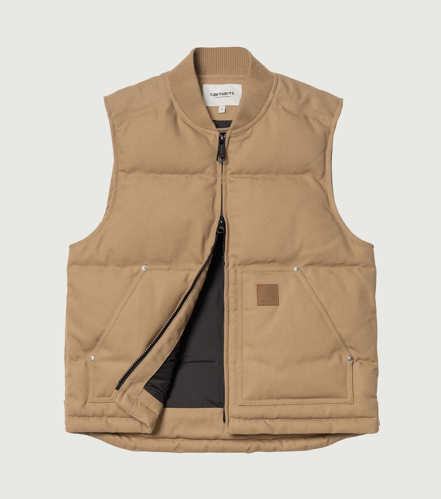 Rayley Vest 100% Peanut - Carhartt WIP