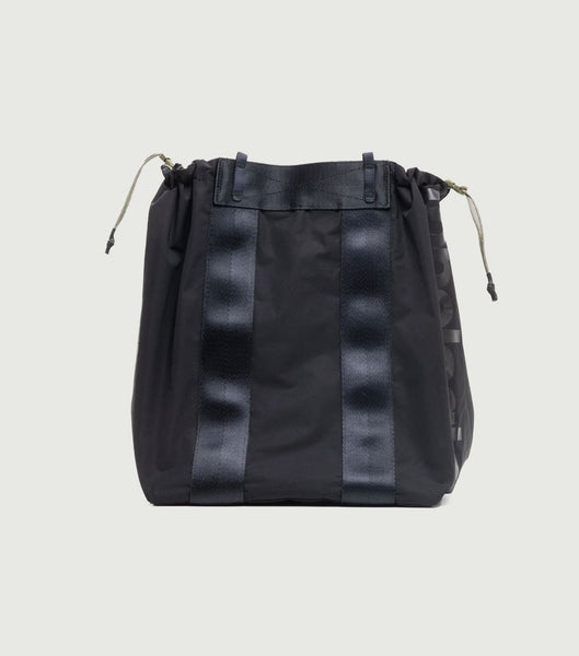 Summit Tote Medium Black Tech – BLAW