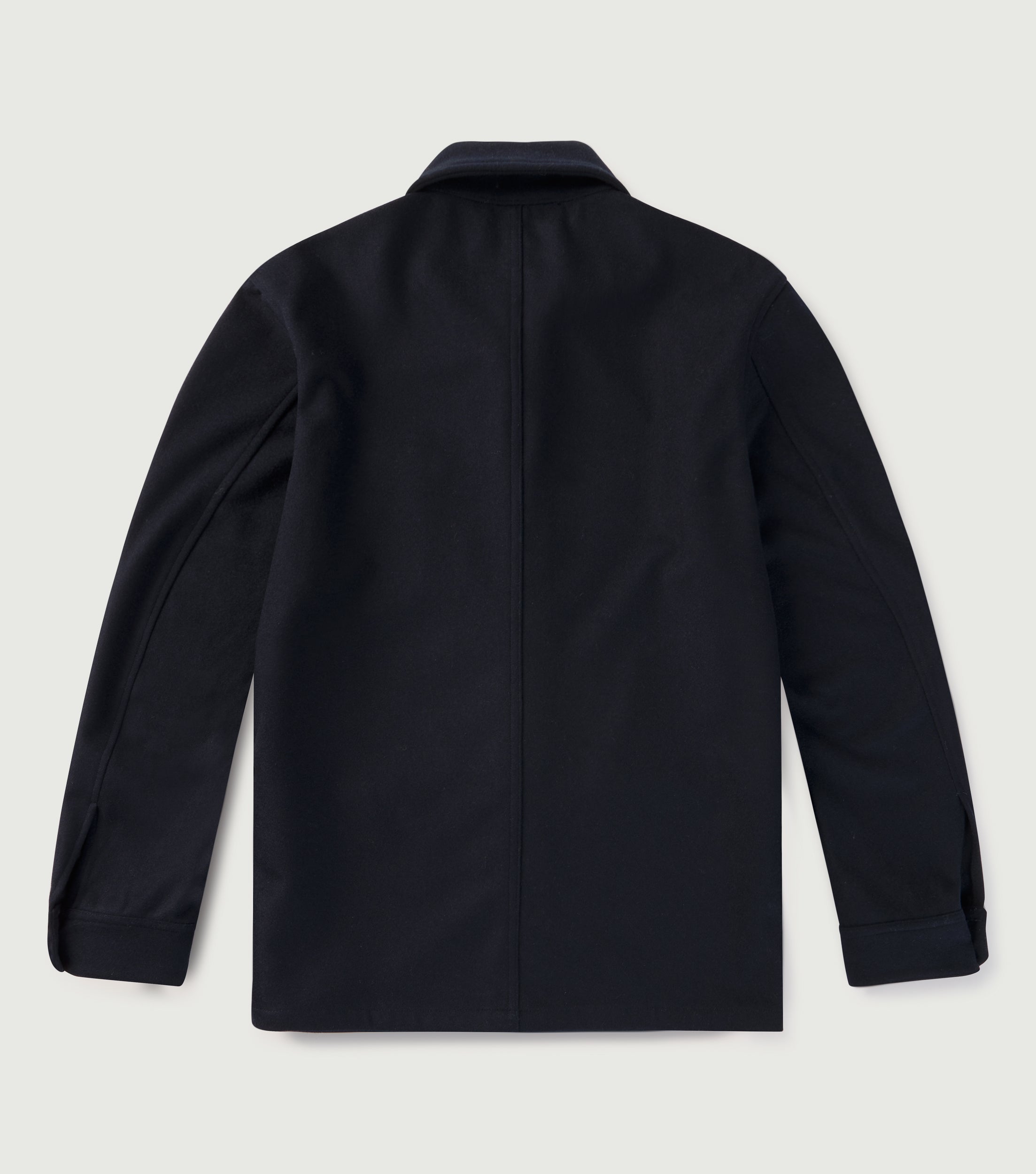 Wool Worker Overshirt Night - BLAW