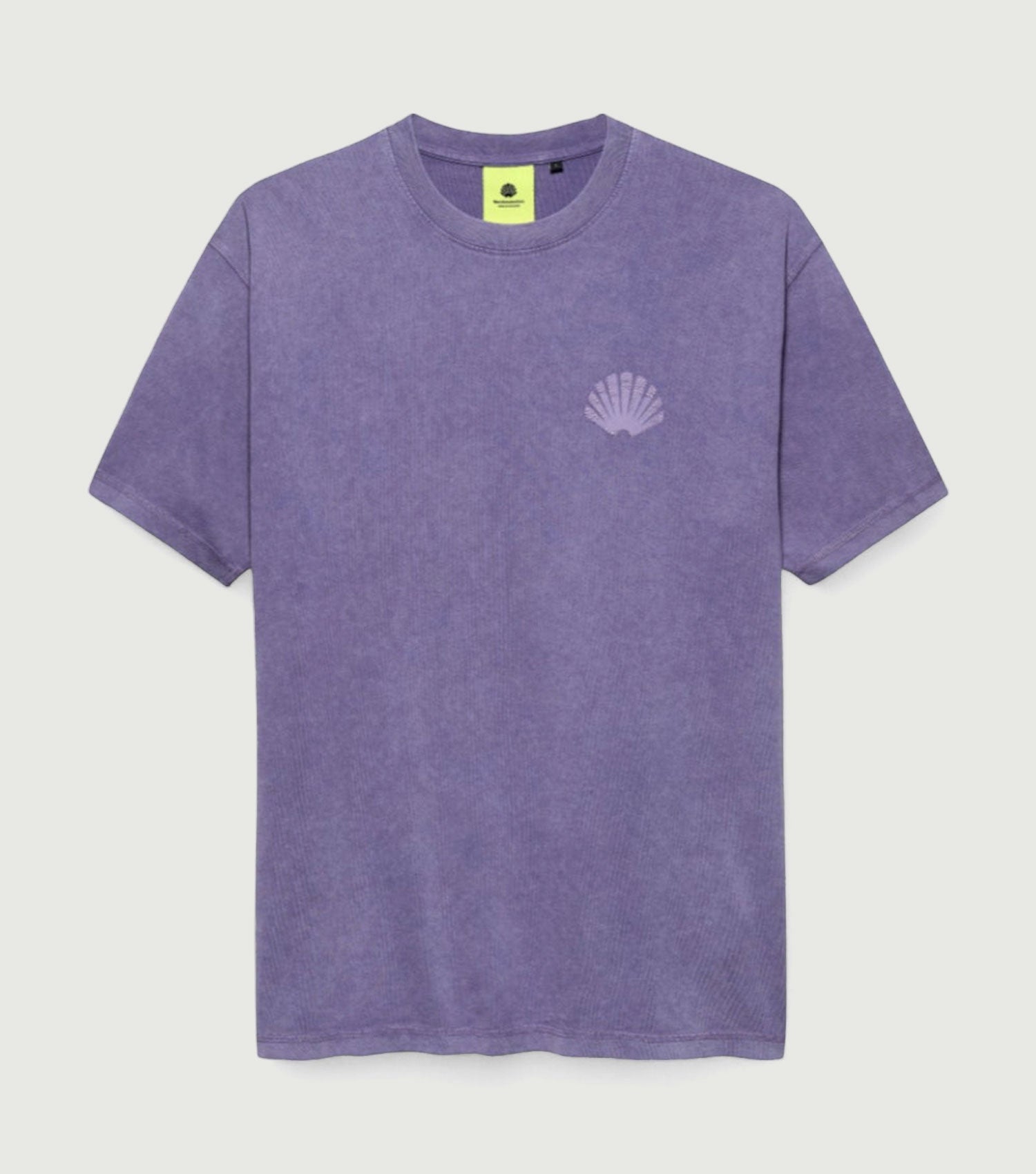 Logo Tee Washed Embro Purple - New Amsterdam Surf Association