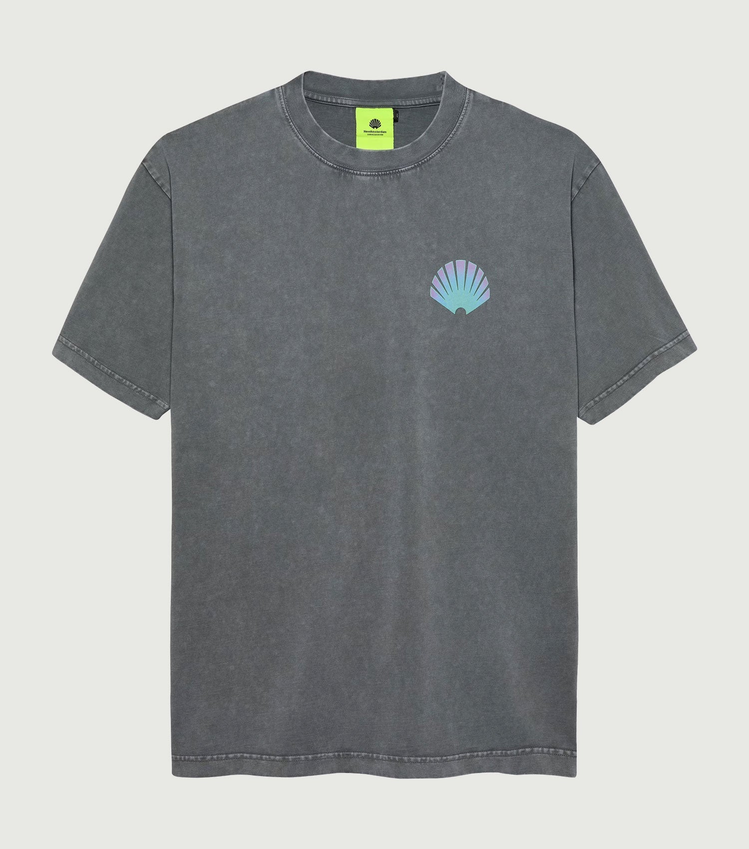 Logo Tee Grey - New Amsterdam Surf Association