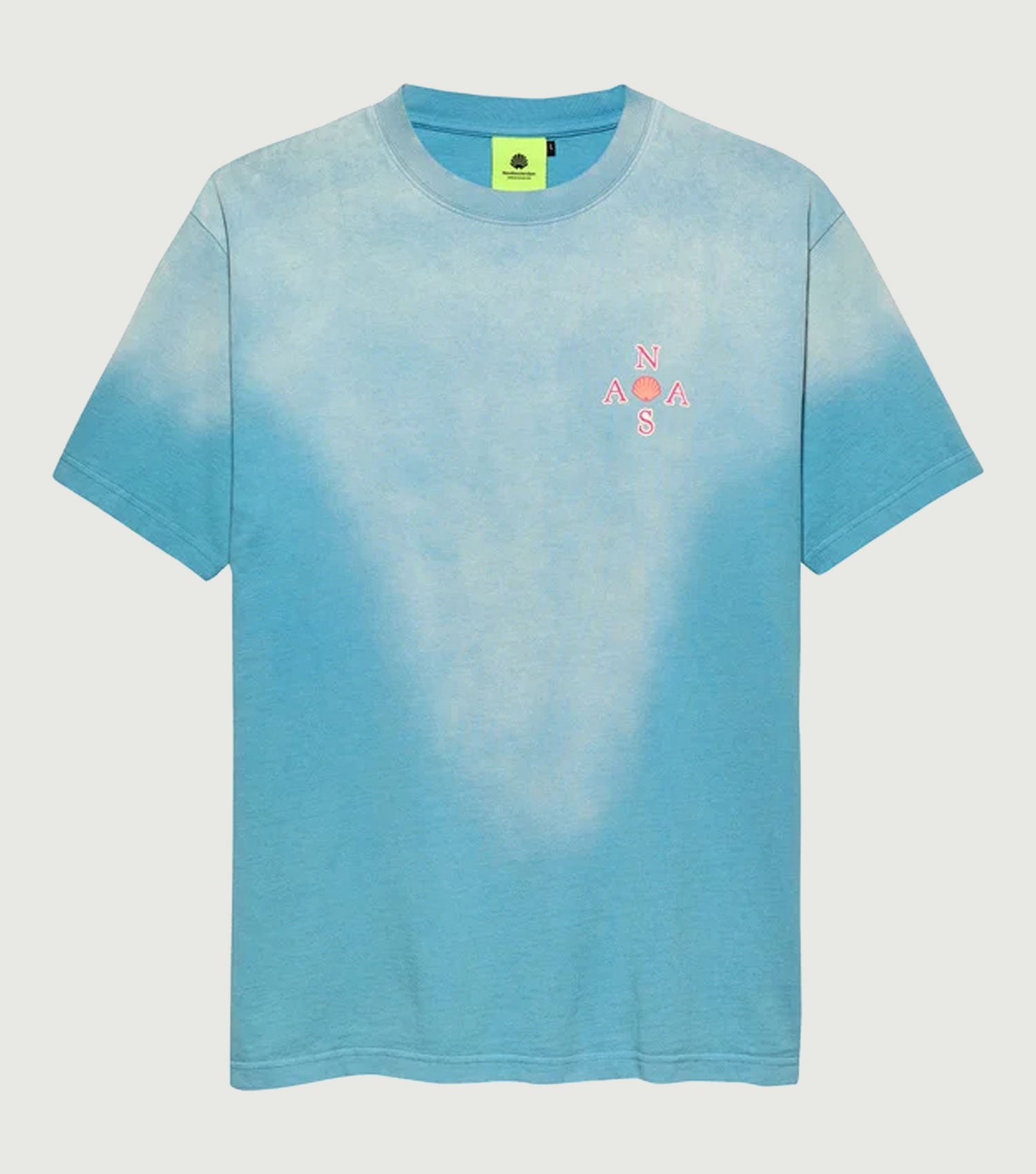 Surfboard Tee Washed Blue - New Amsterdam Surf Association