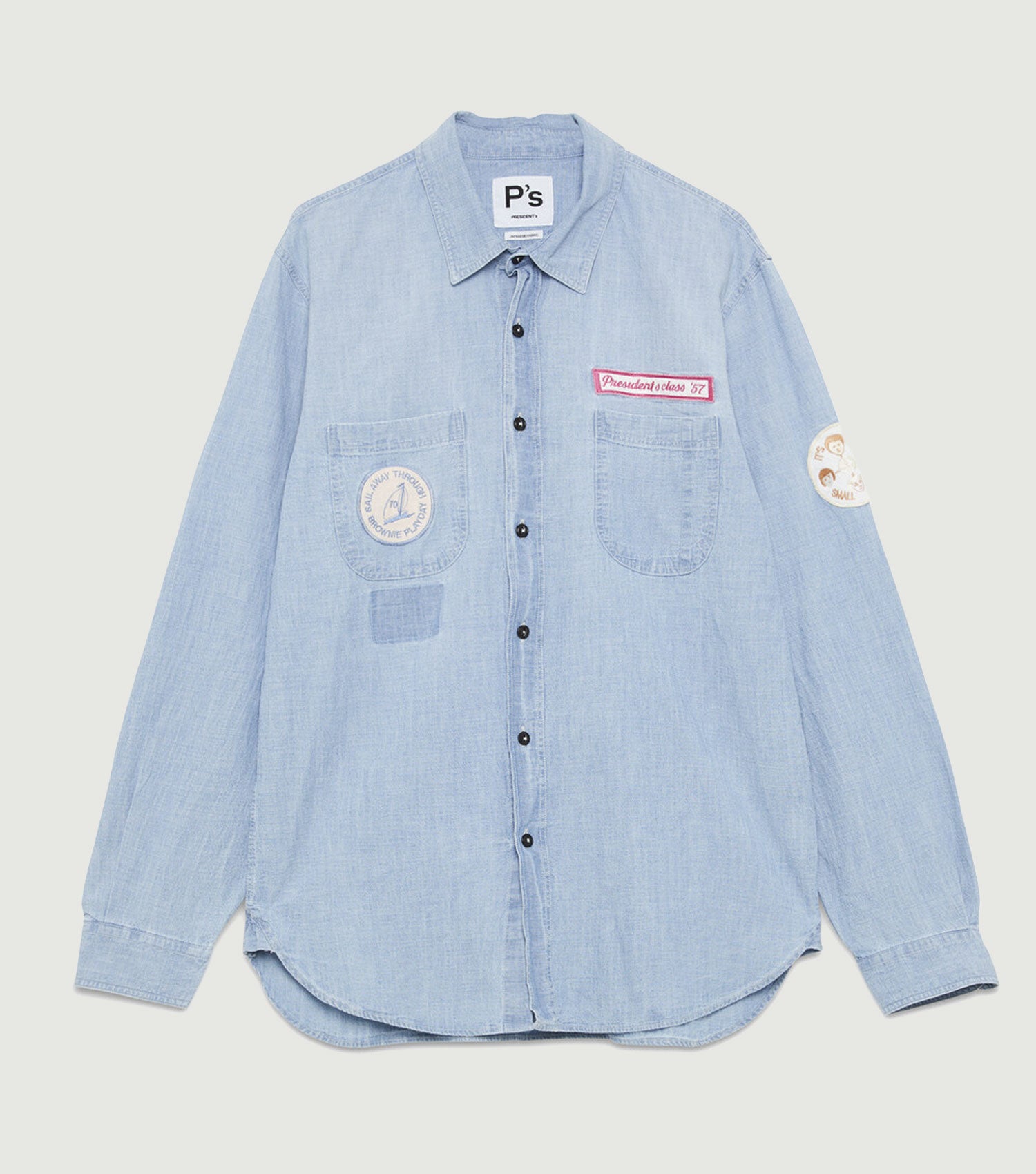 Shirt Kansas Chambray Sun Fade Denim - President's