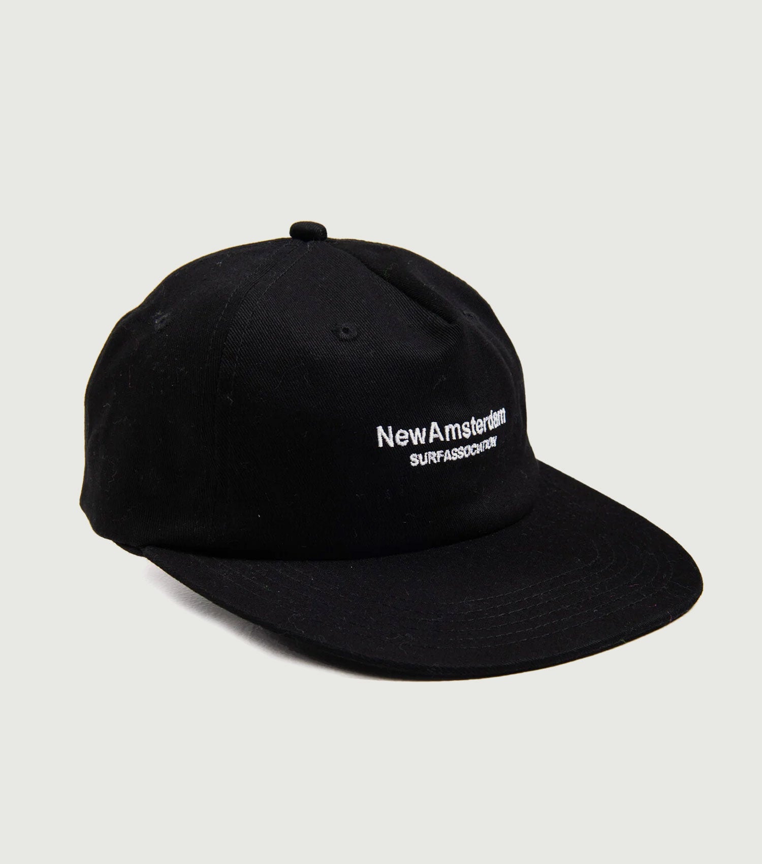 Name Cap Black - New Amsterdam Surf Association