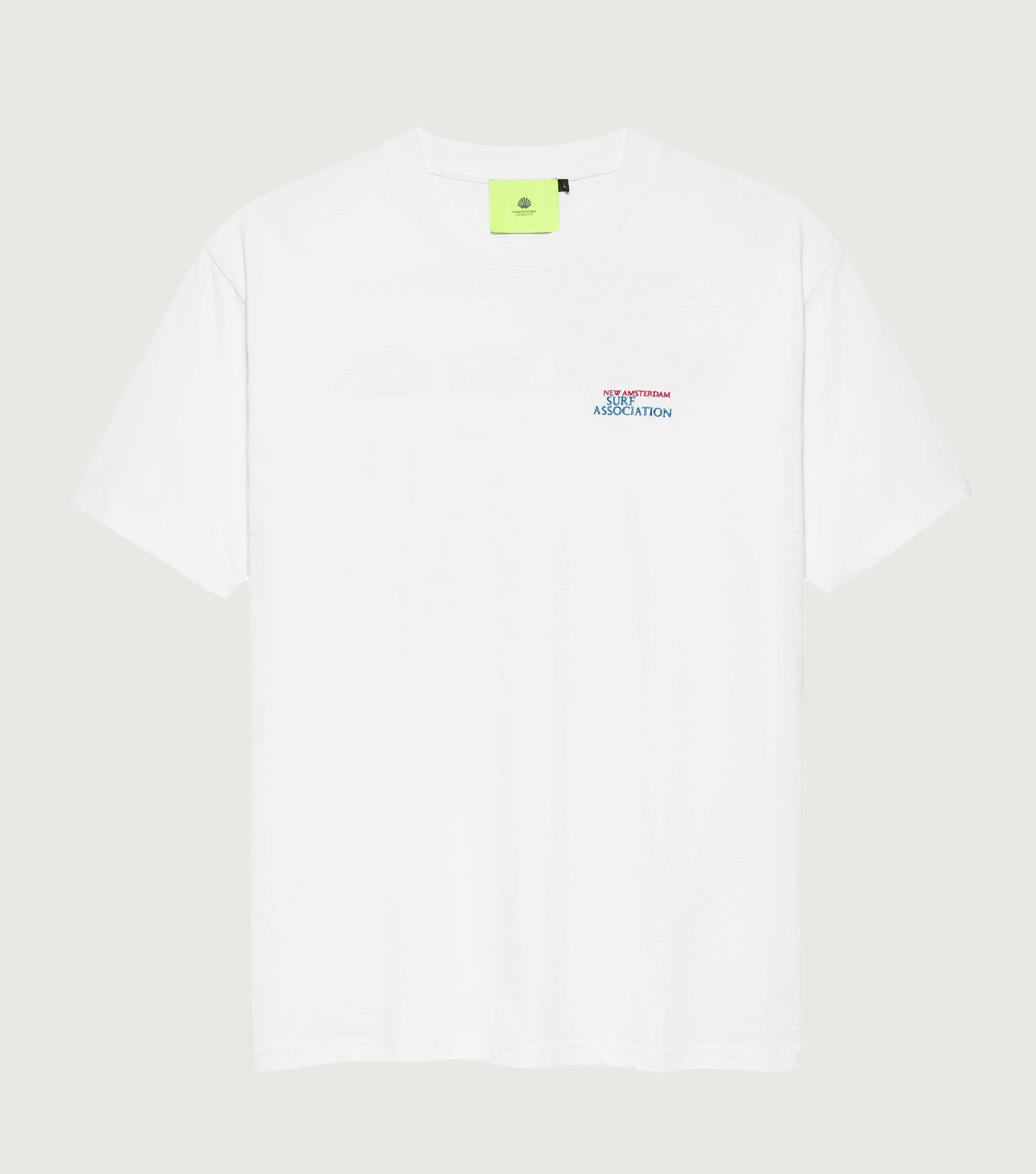 Wire Tee White - New Amsterdam Surf Association