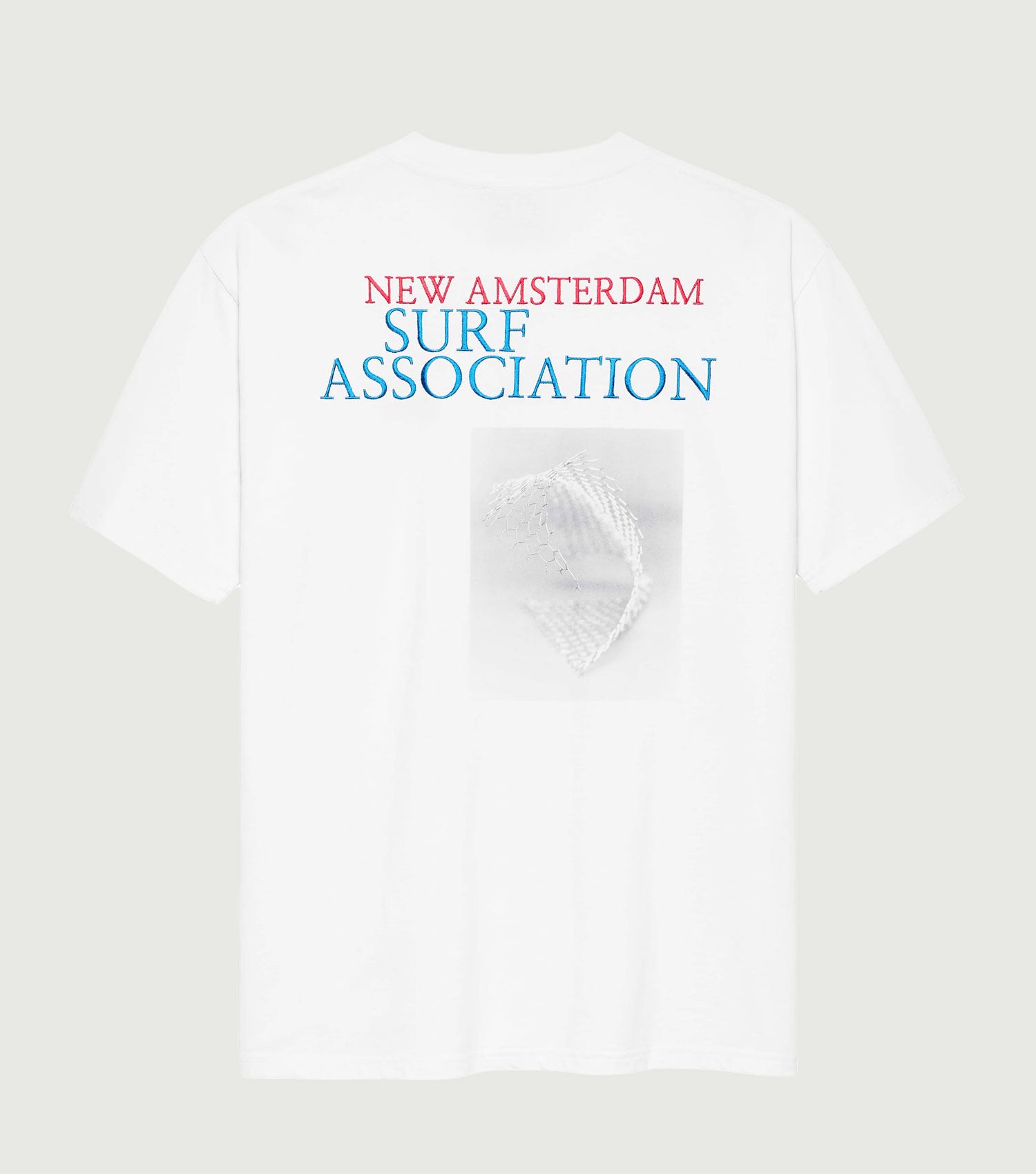 Wire Tee White - New Amsterdam Surf Association