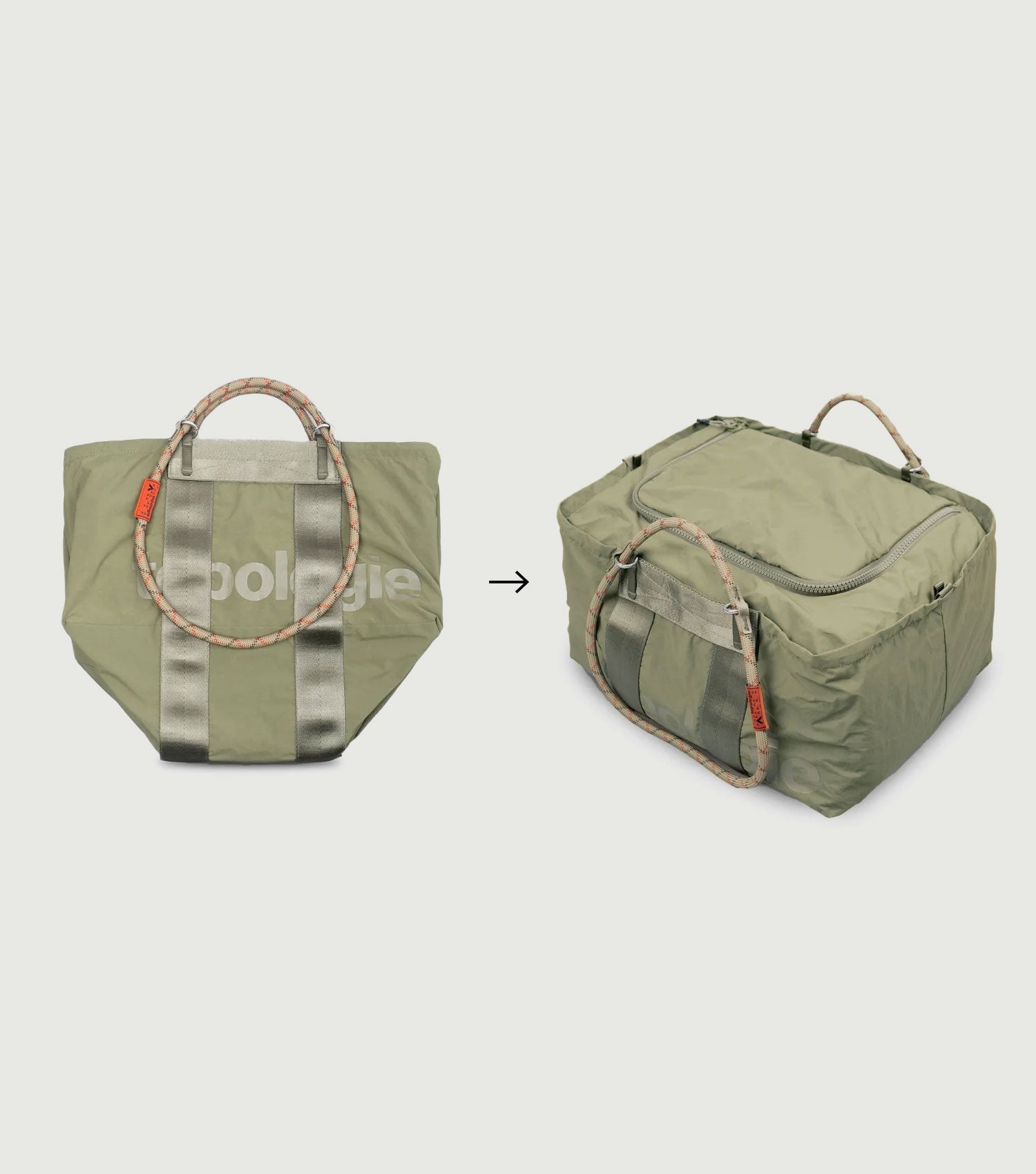 Summit Duffle Medium Black Tech – BLAW