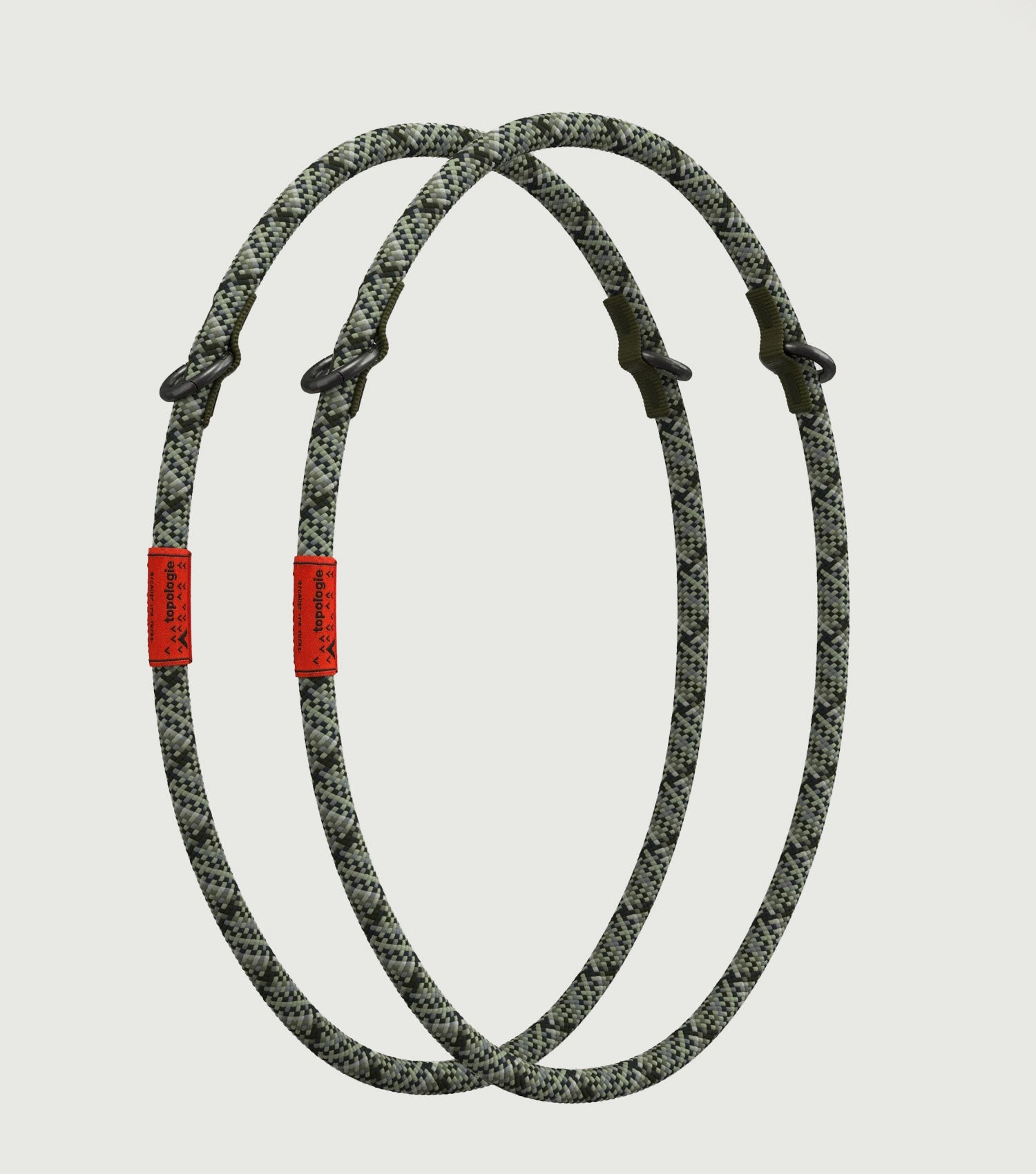 10mm Rope Loop Olive Camouflage - Topologie