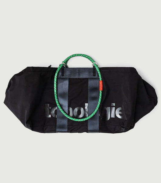 Summit Duffle Large Black Tech Sateen – BLAW