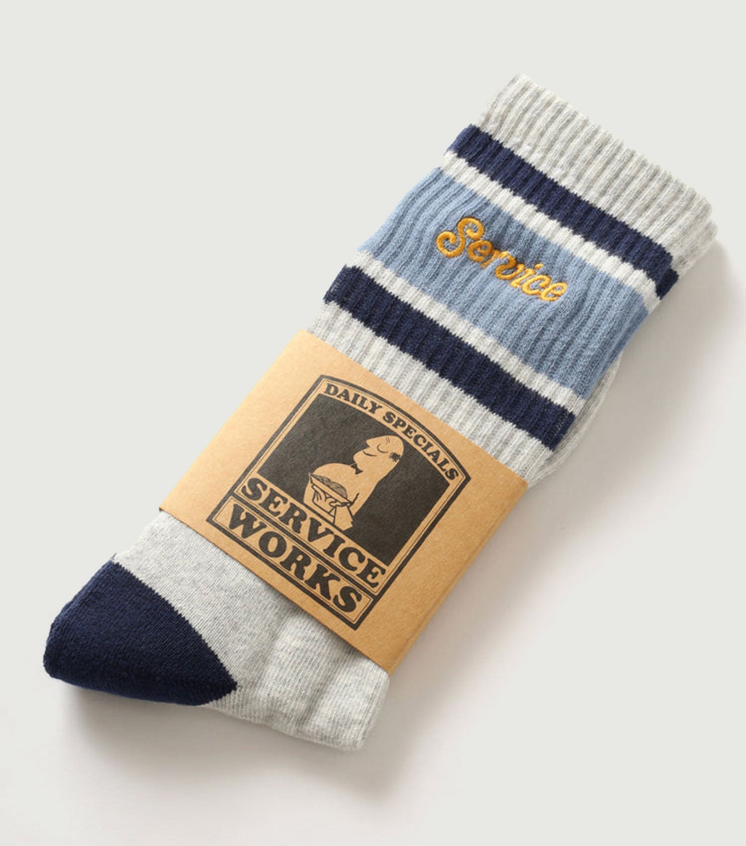 Logo Rinner Socks Grey - ServiceWorks