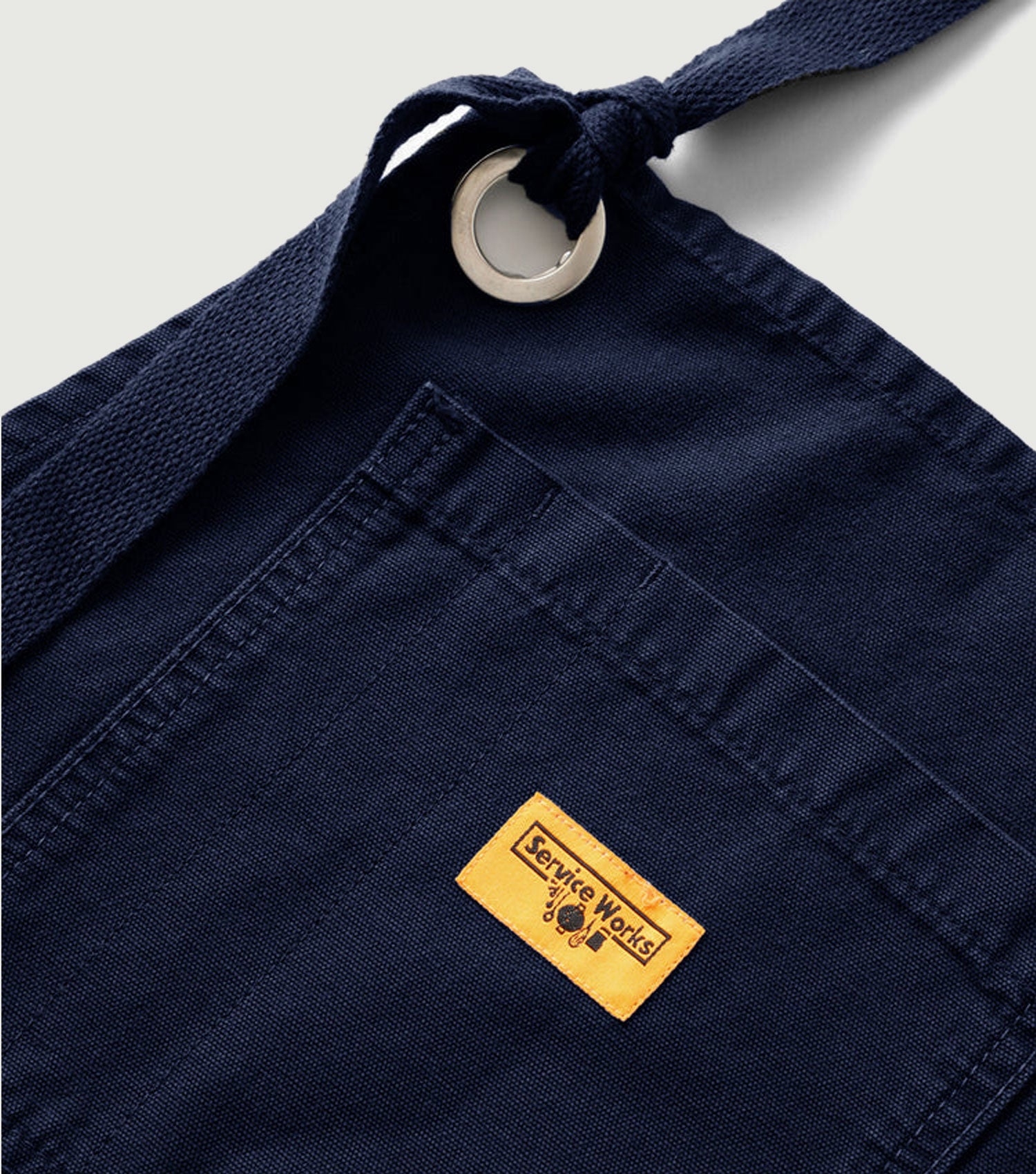 Canvas Apron Navy - ServiceWorks