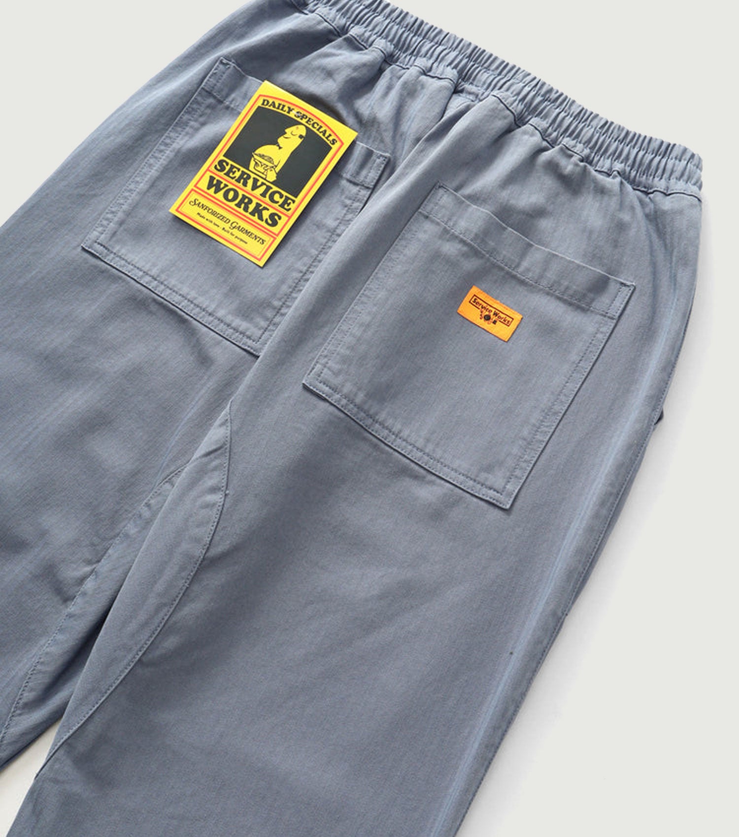 Herringbone Chef Pant Harbour - ServiceWorks