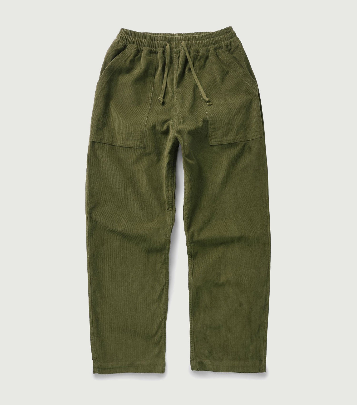 Corduroy Chef Pant Olive - ServiceWorks