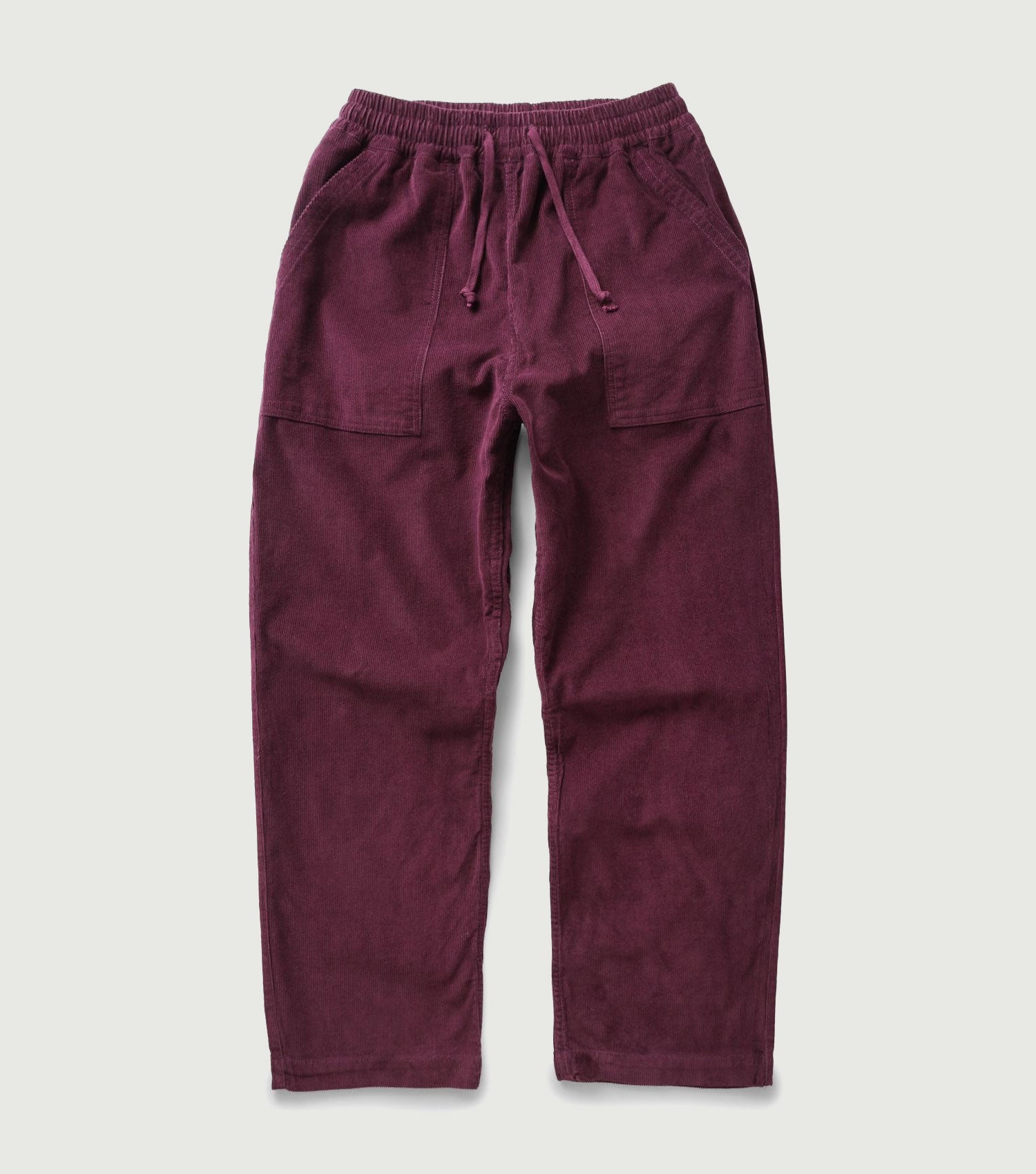 Corduroy Chef Pant Plum - ServiceWorks