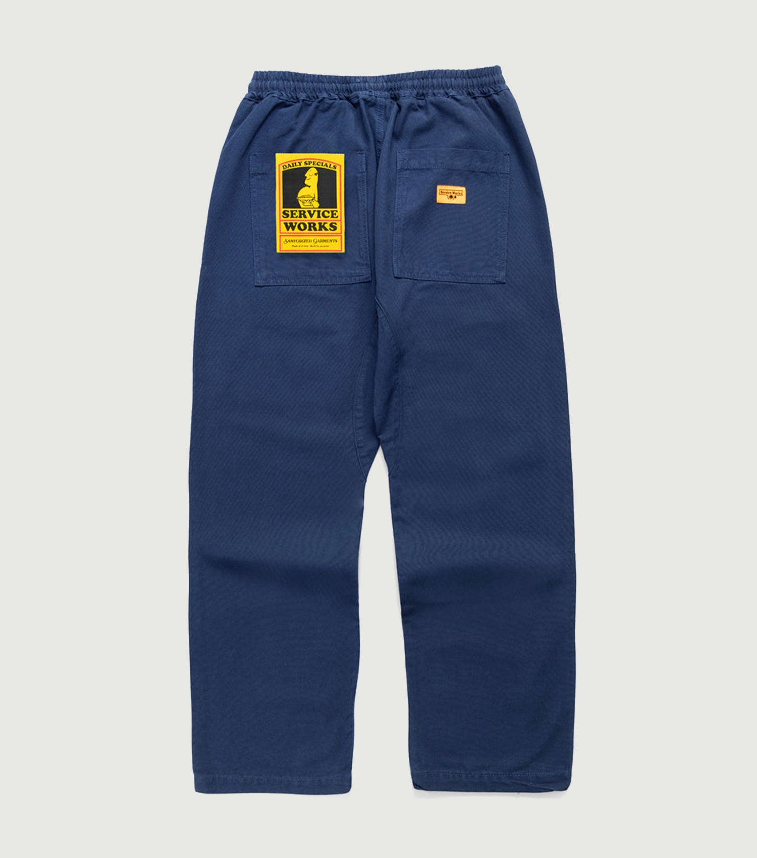 Canvas Chef Pants Navy - ServiceWorks