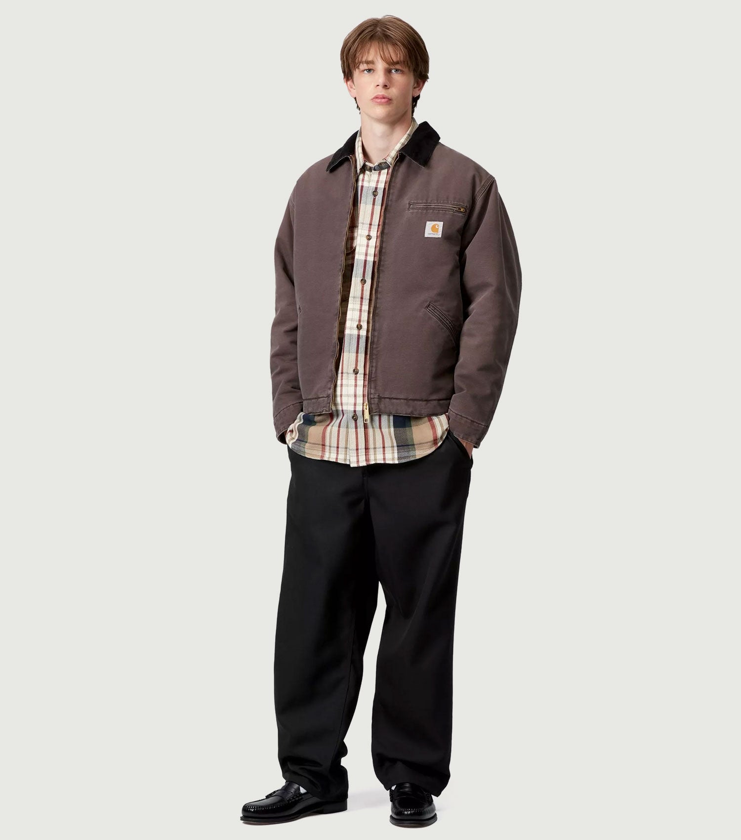 Ray Single Knee Pant Black Rigid - Carhartt WIP