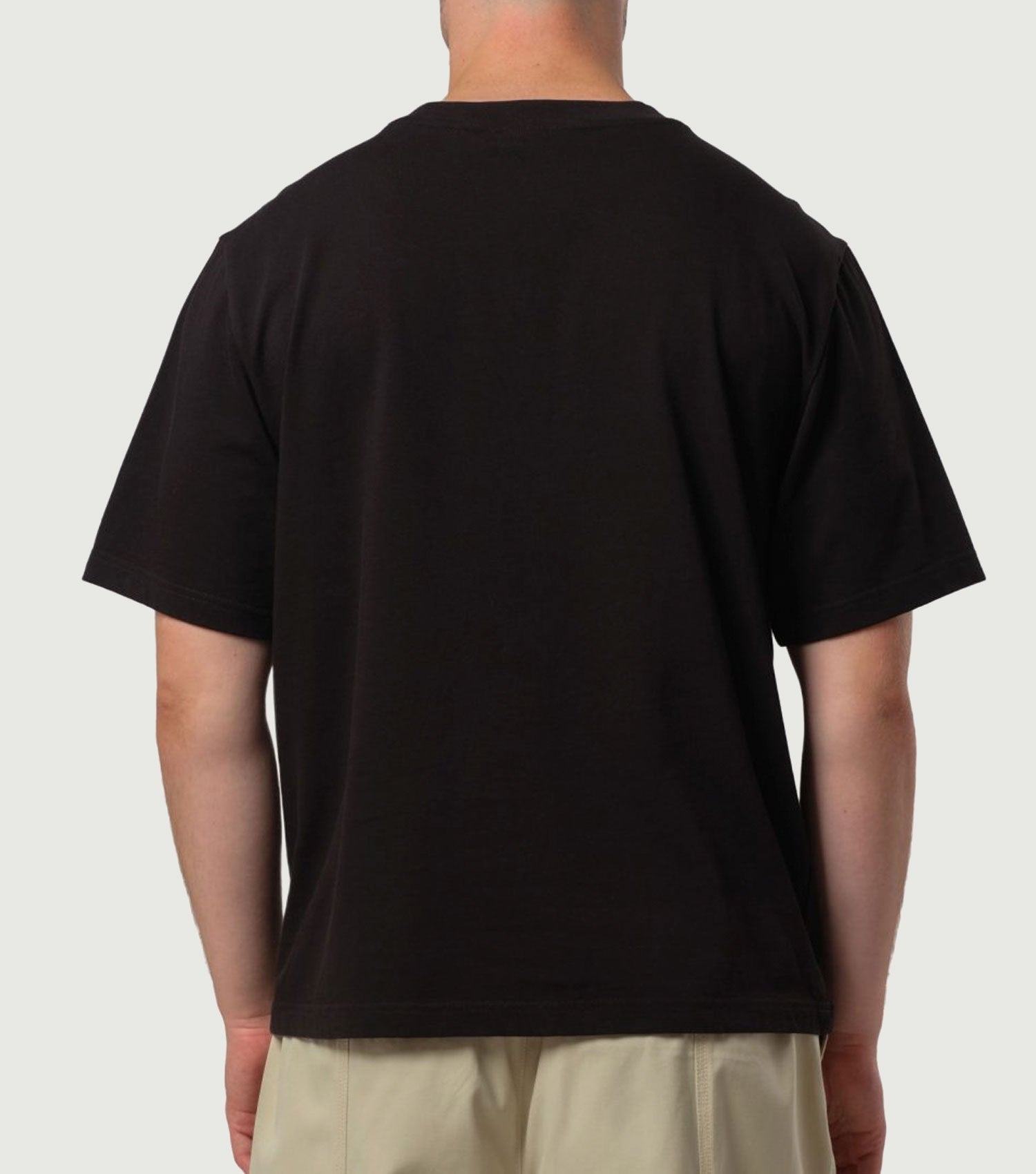 Return to the woods Tee Black - Purple Mountain