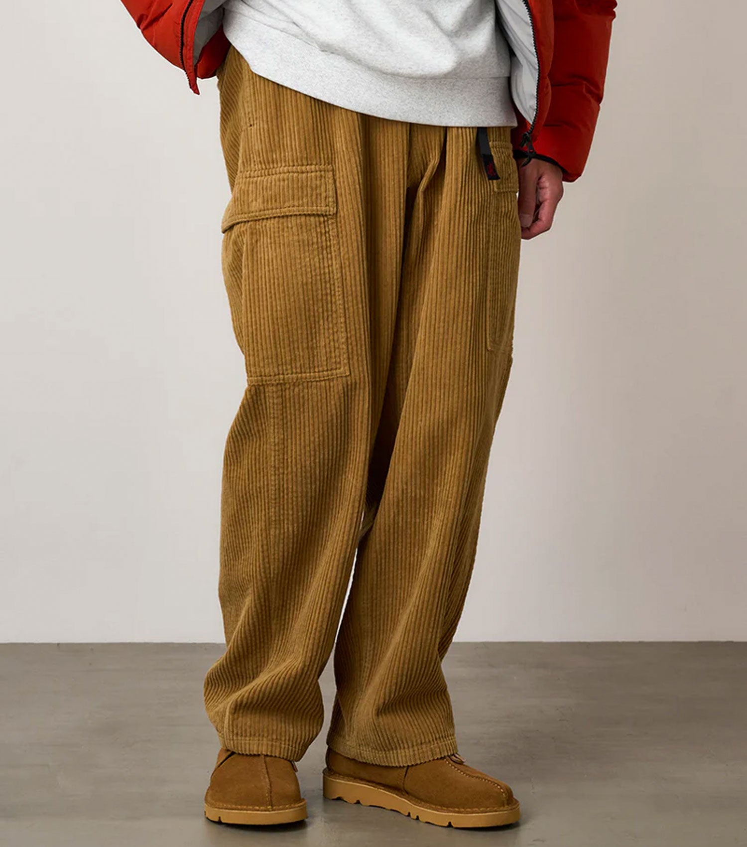 Brockton Big Corduroy Pant Brass - Gramicci