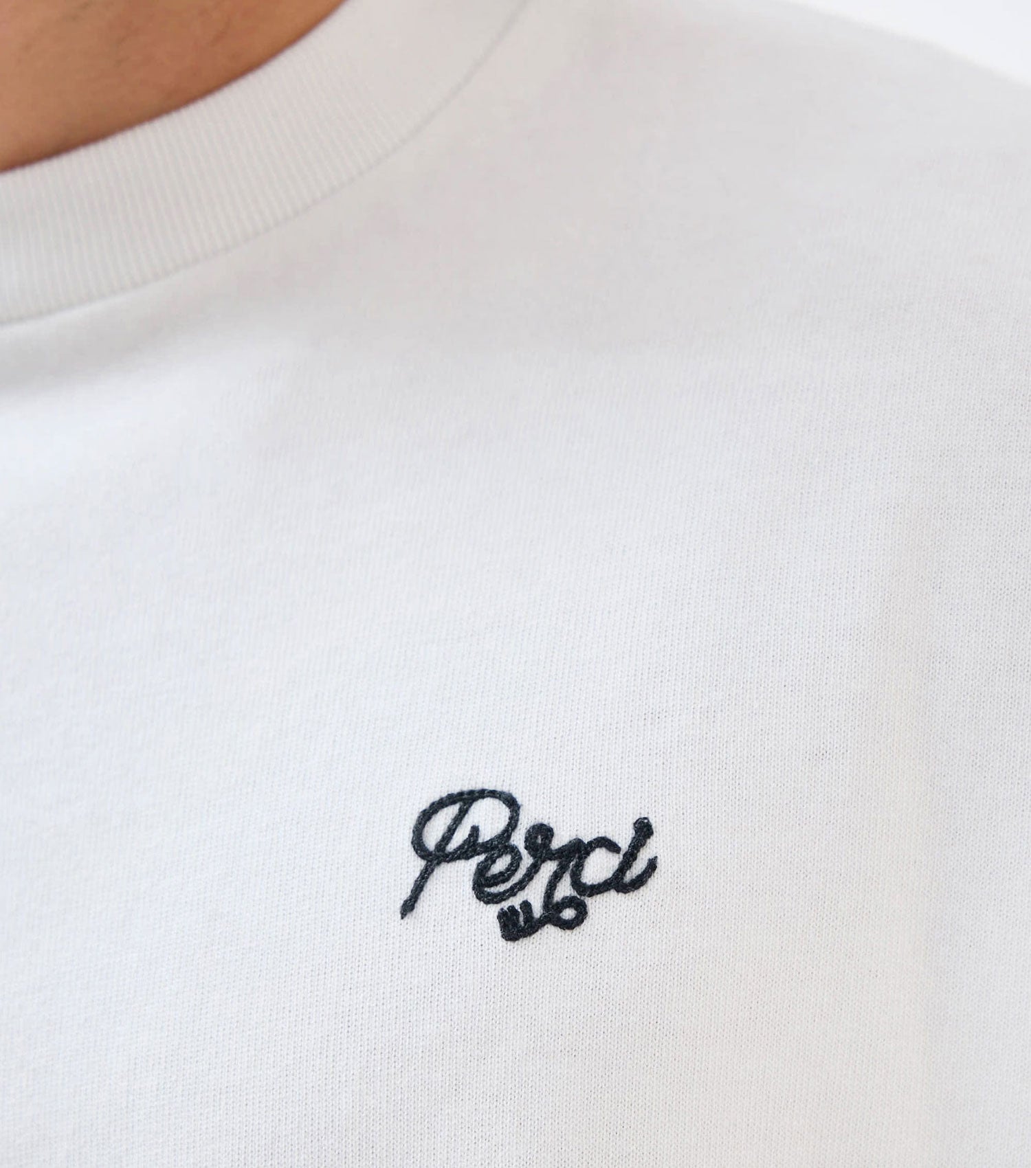 Du Temps Oversized T-Shirt White - Percival