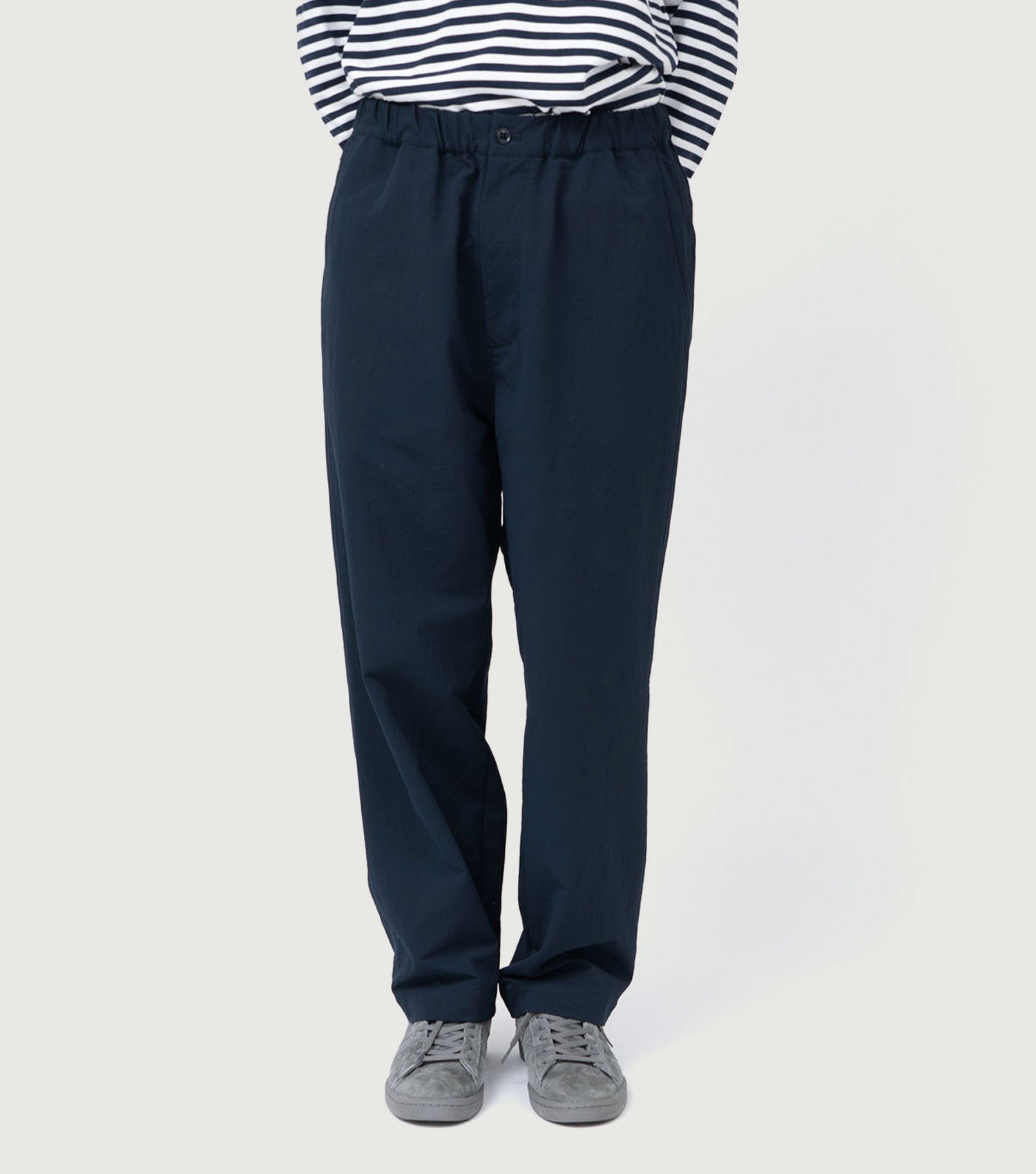 ALPHADRY Wide Easy Pants Navy - Nanamica