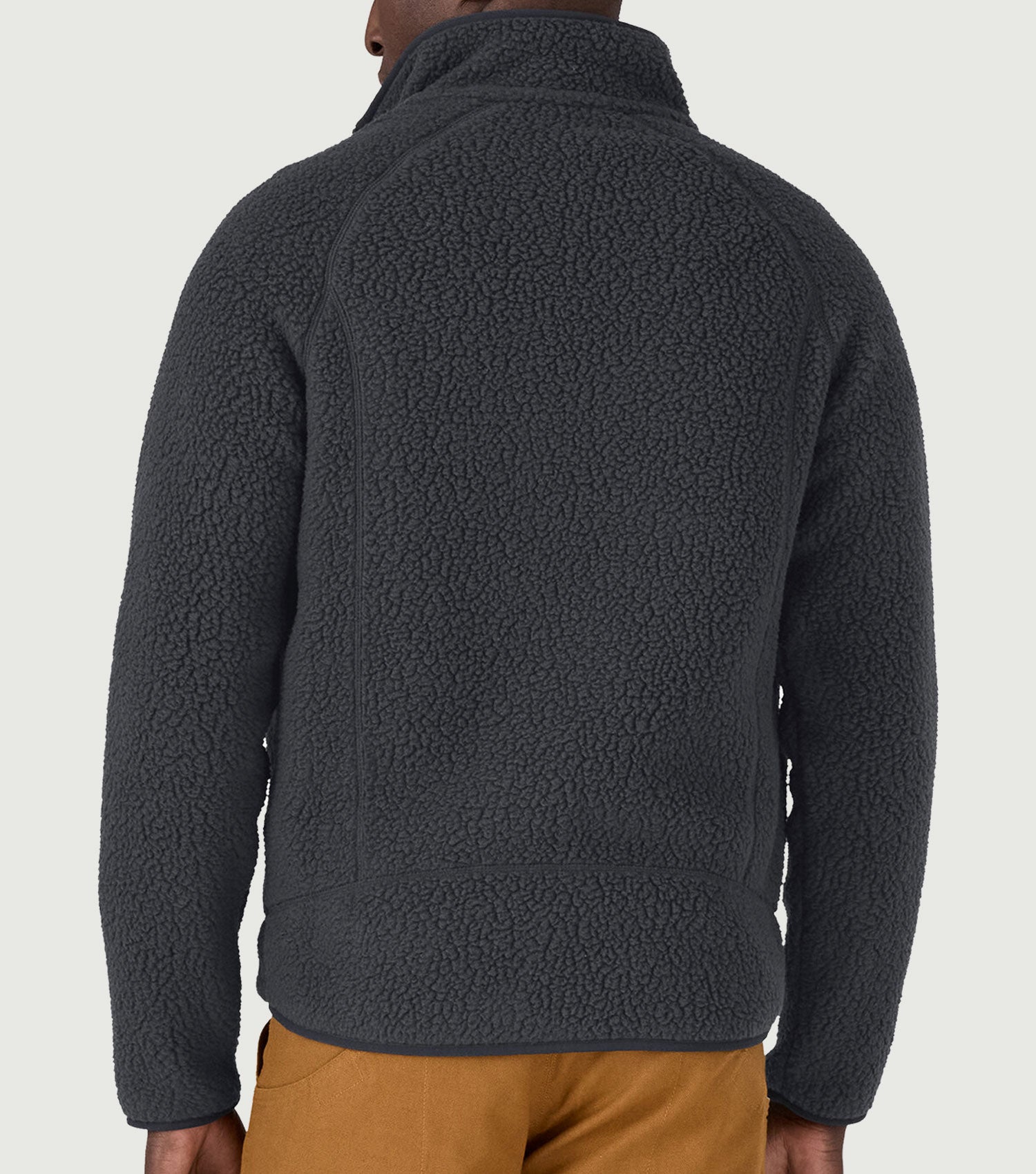 Men's Retro Pile Fleece Jacket Pitch Blue w/Endless Blue - Patagonia