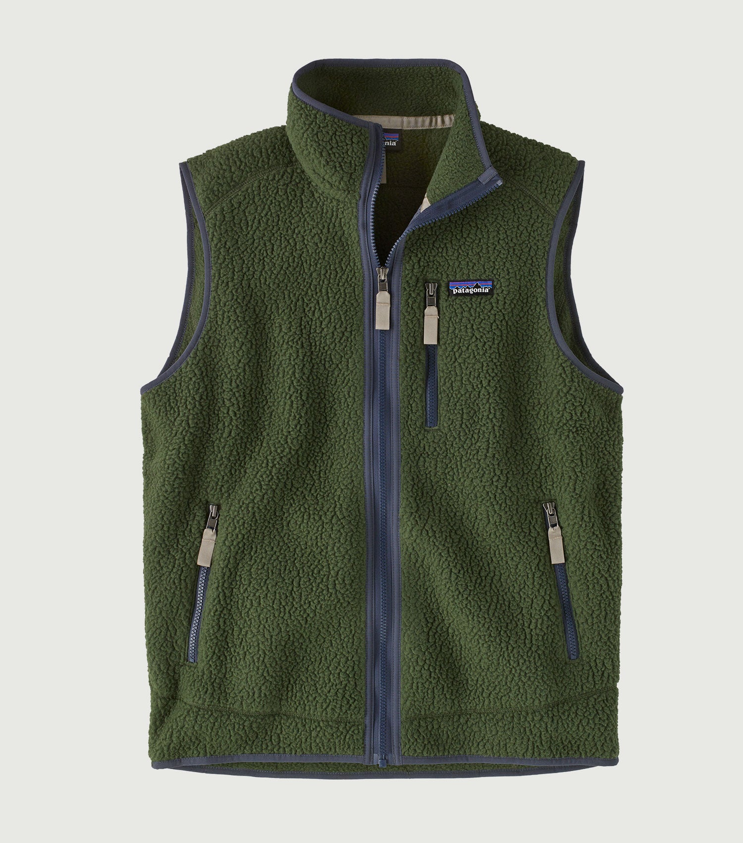 Men's Retro Pile Fleece Vest Torrey Pine Green - Patagonia