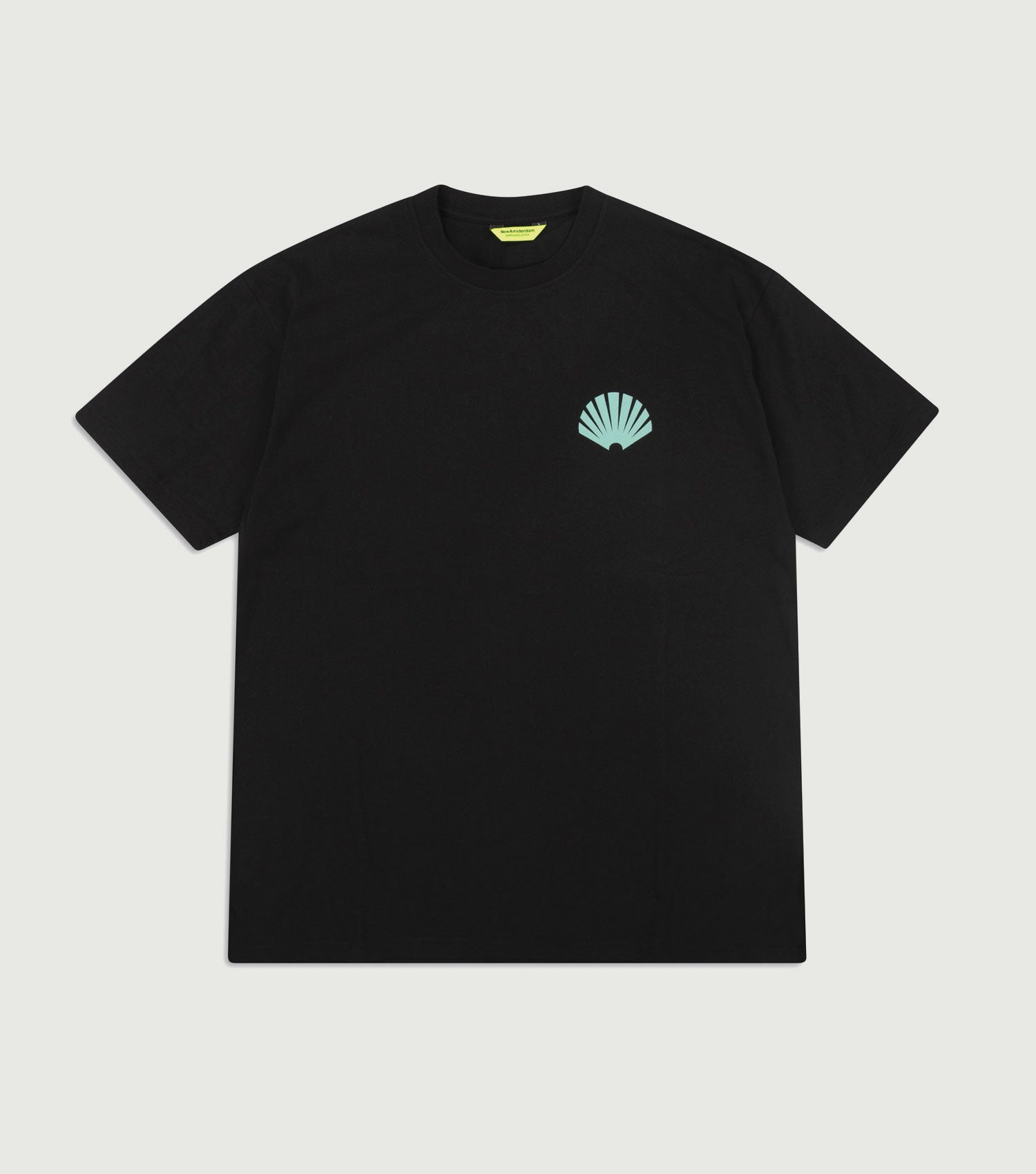 Logo Tee Black Pool - New Amsterdam Surf Association