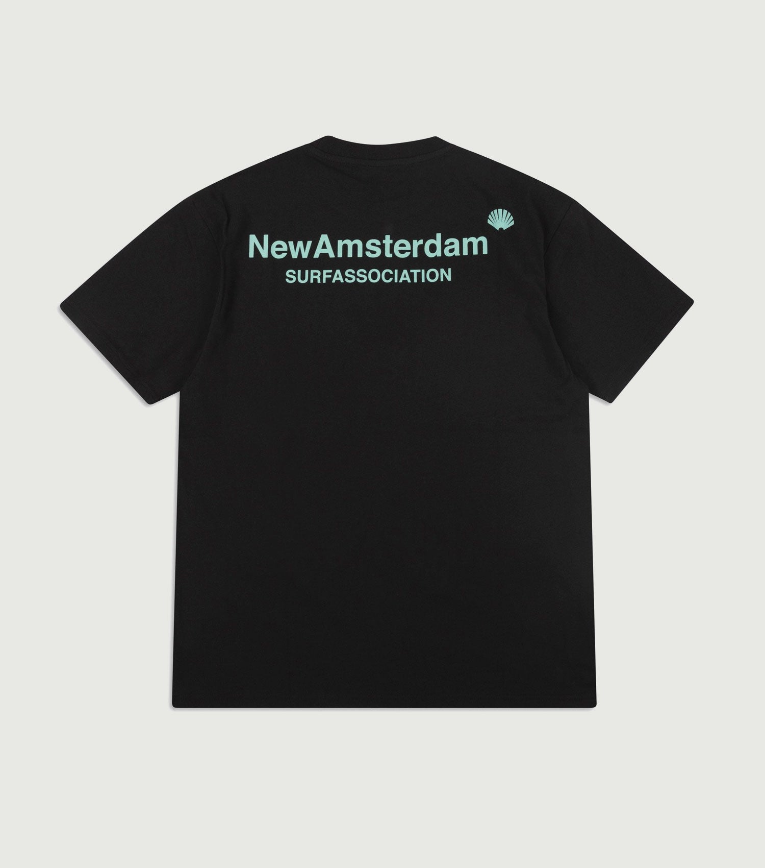 Logo Tee Black Pool - New Amsterdam Surf Association